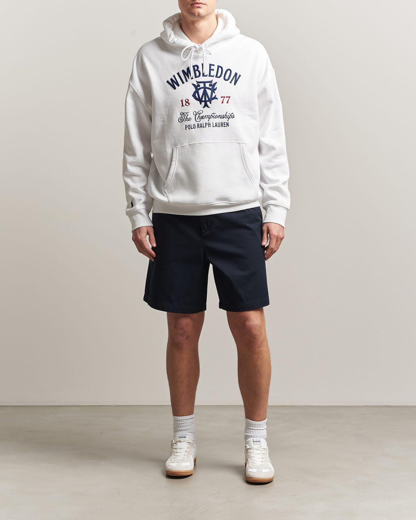 Men | Sweaters & Knitwear | Polo Ralph Lauren | Wimbledon Hoodie White