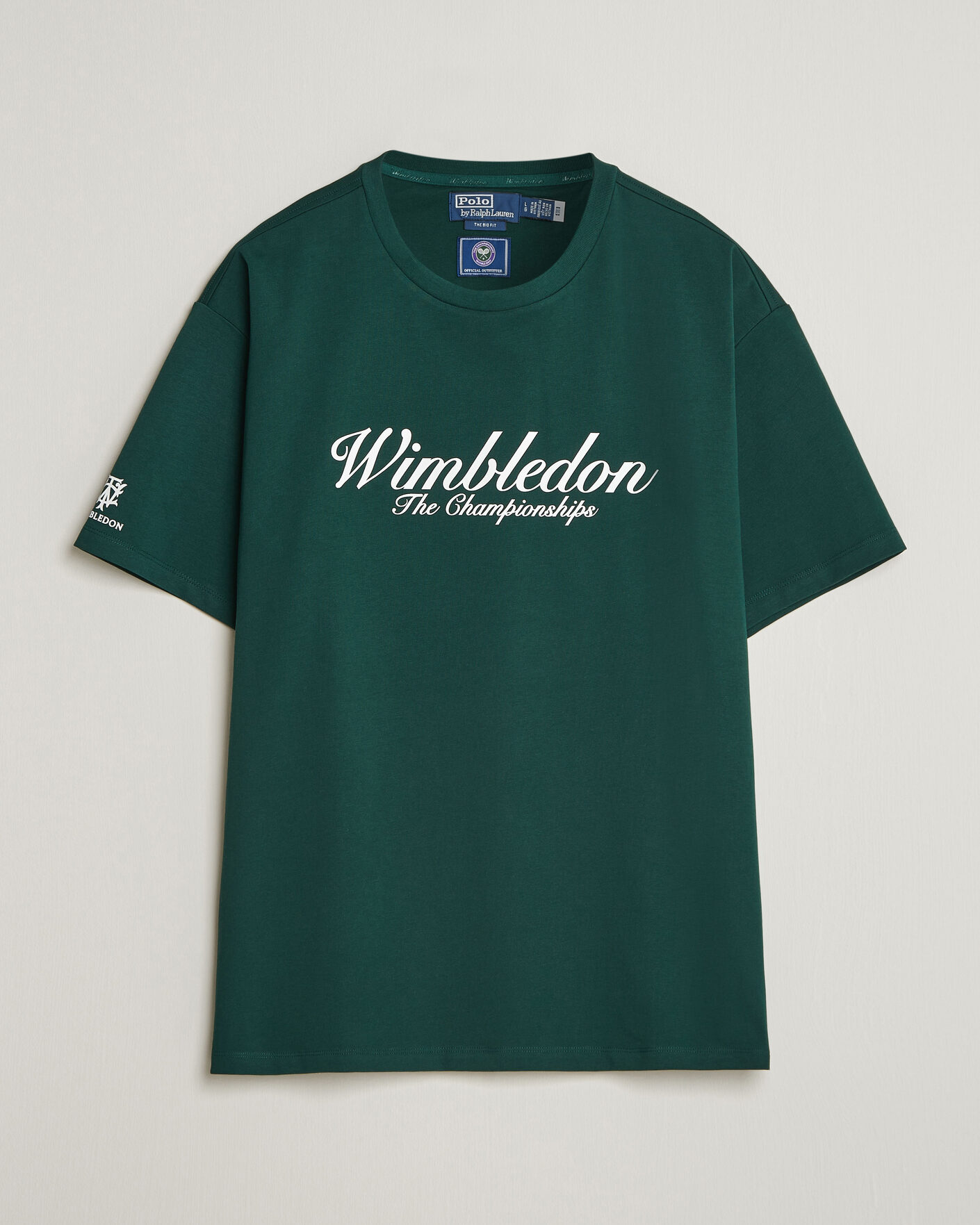Men | T-Shirts | Polo Ralph Lauren | Wimbledon Championship Tee Moss Agate