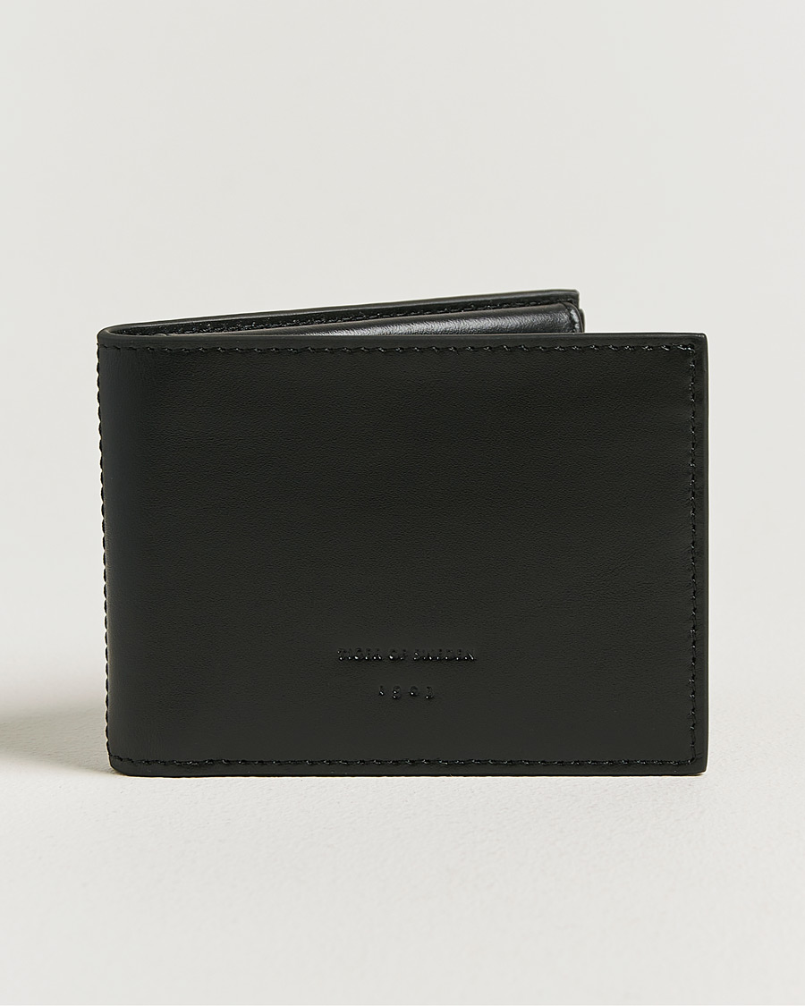 Men | Wallets | Tiger of Sweden | Denariun Smooth Leather Wallet Black
