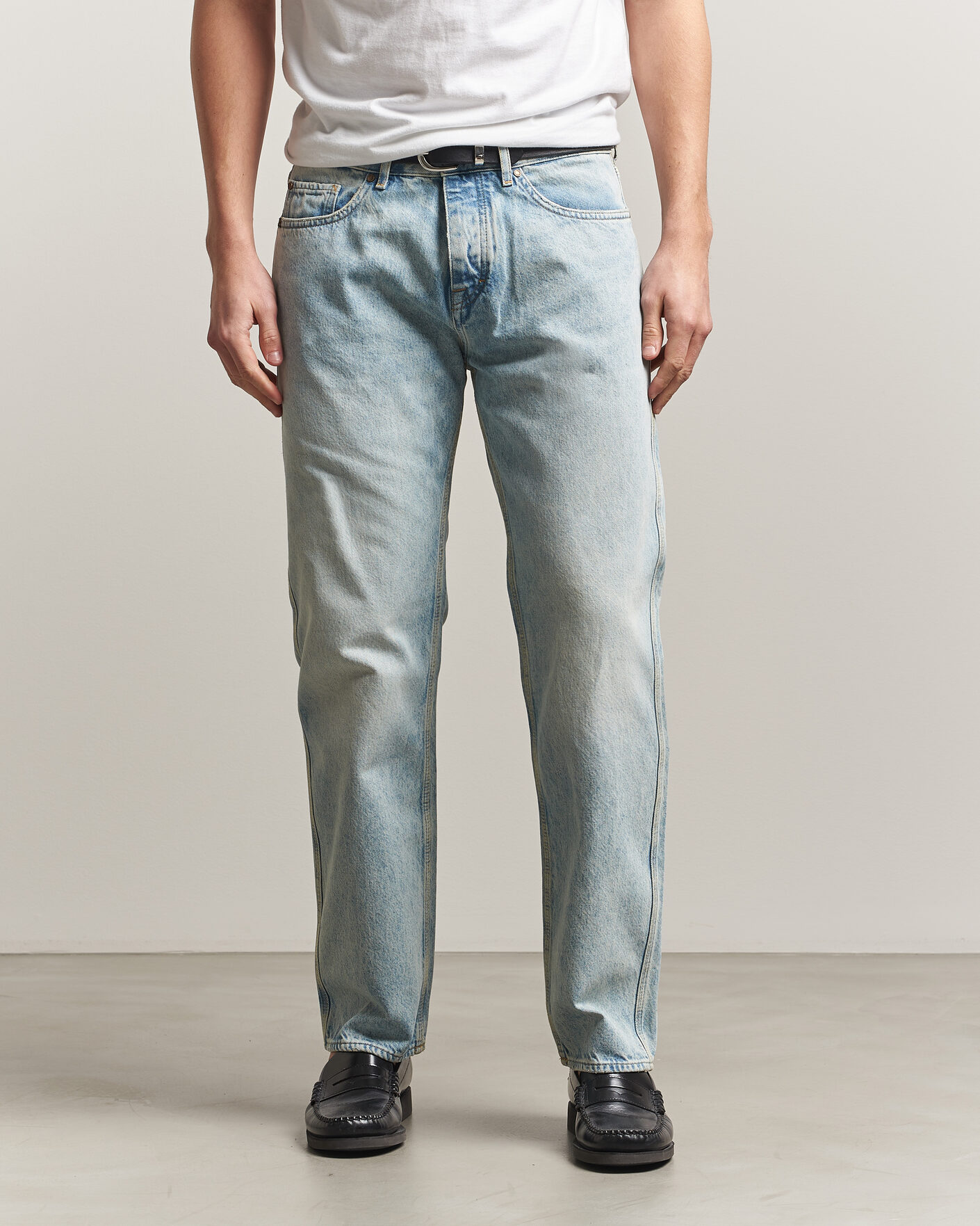 Men | Trousers | Tiger of Sweden | Marty Jeans Light Blue
