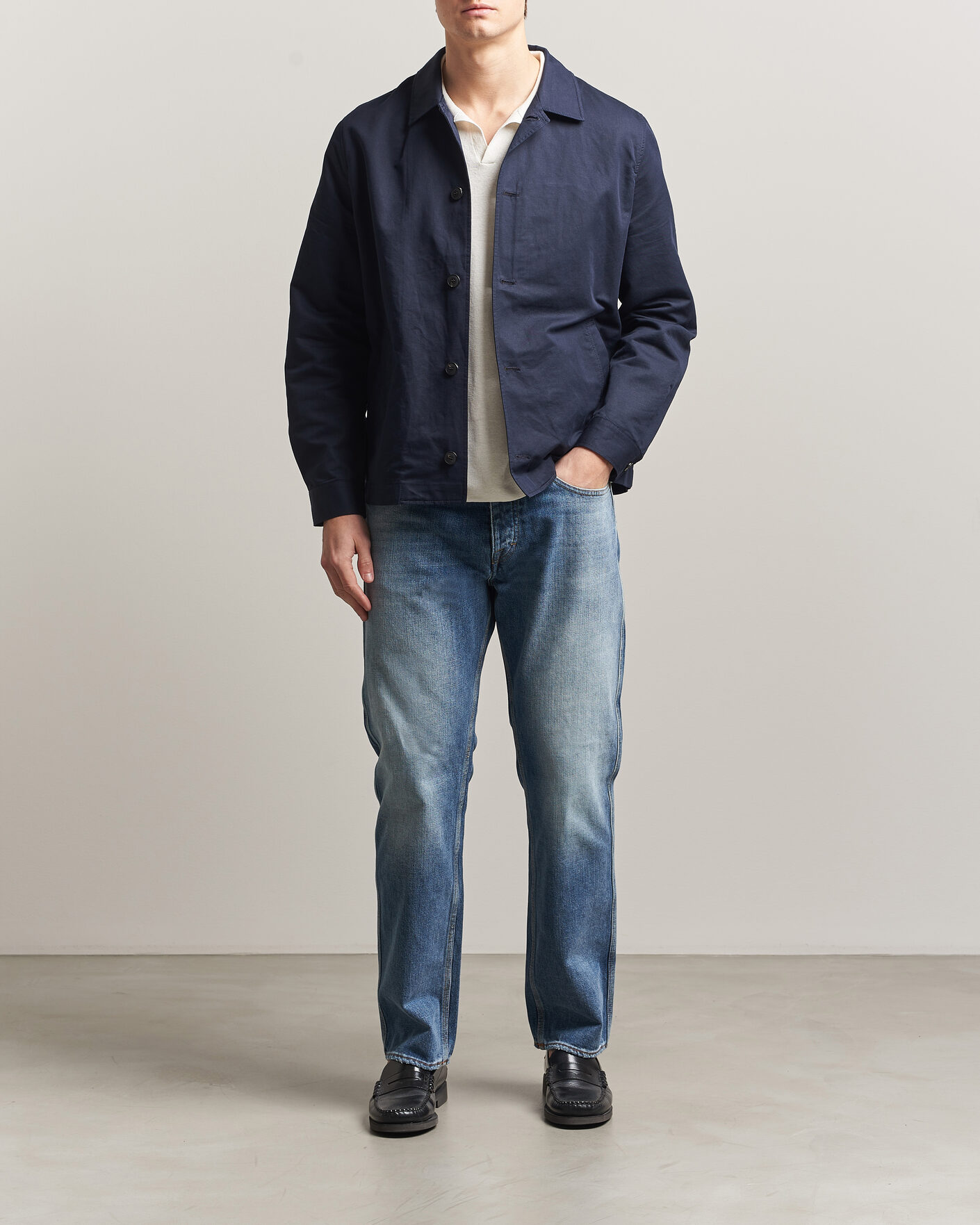 Men | Trousers | Tiger of Sweden | Marty Jeans Medium Blue