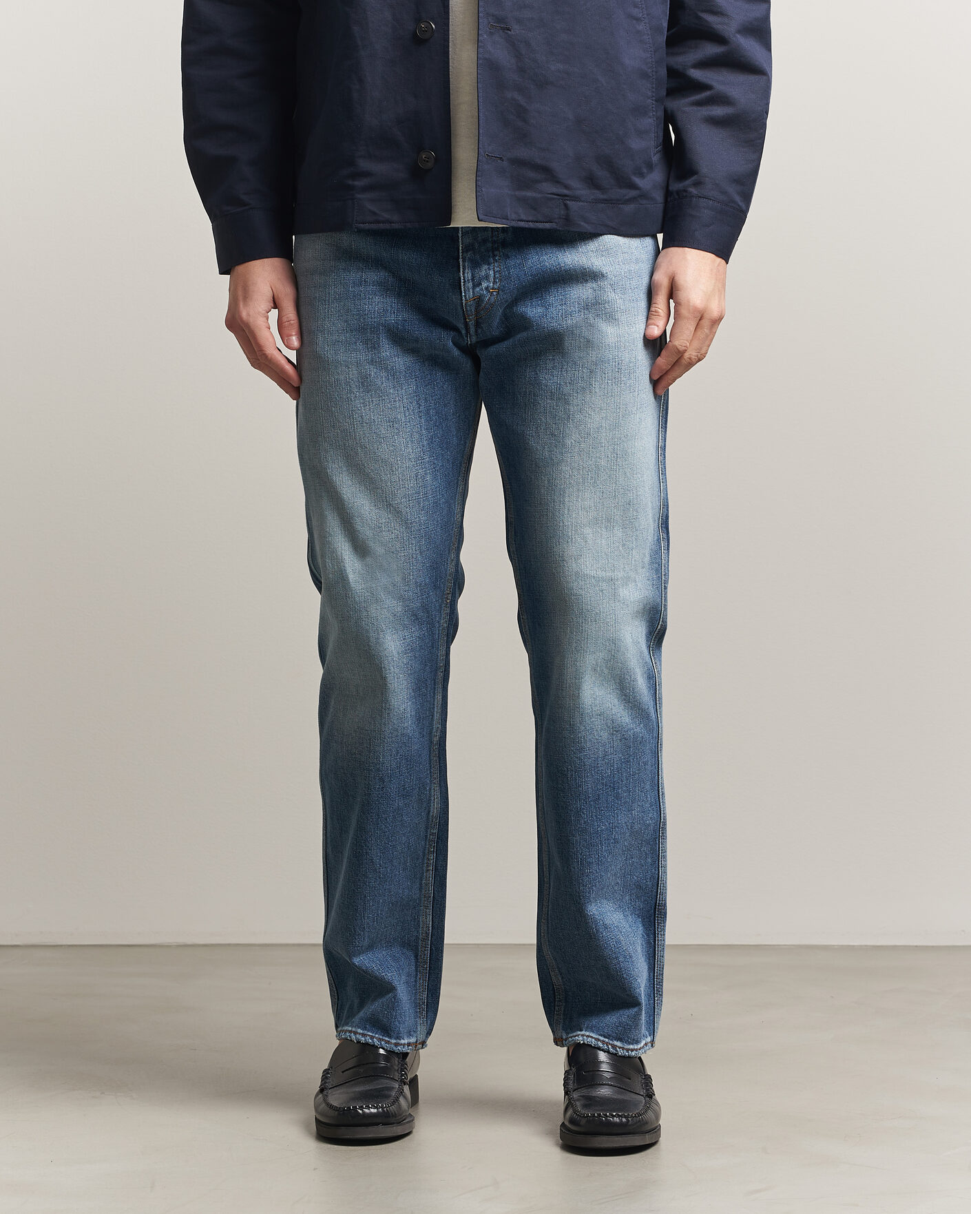 Men | Trousers | Tiger of Sweden | Marty Jeans Medium Blue