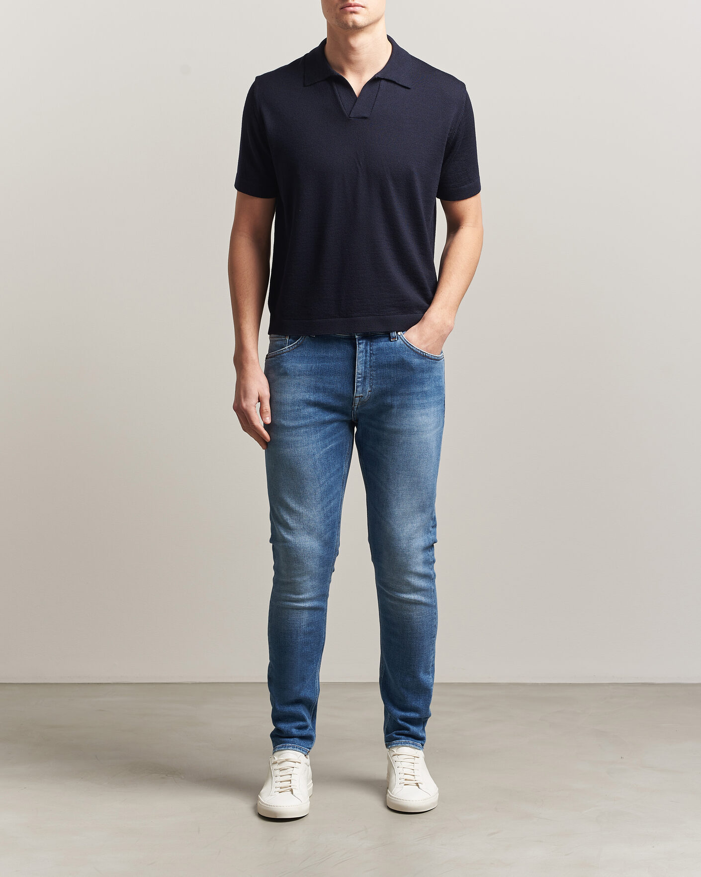 Men | Trousers | Tiger of Sweden | Evolve Jeans Medium Blue