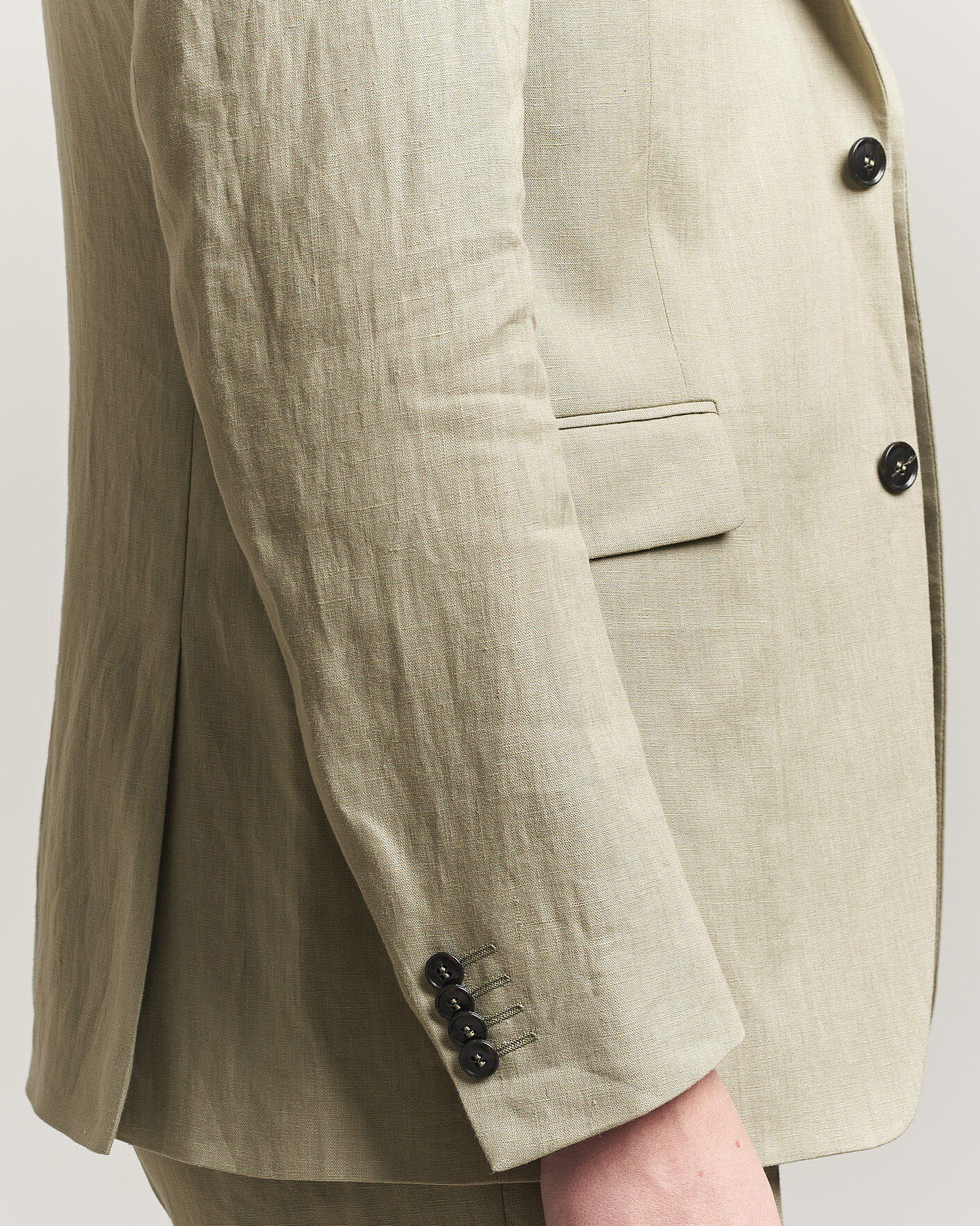 Men | Blazers | Tiger of Sweden | Justin Linen Suit Blazer Mole