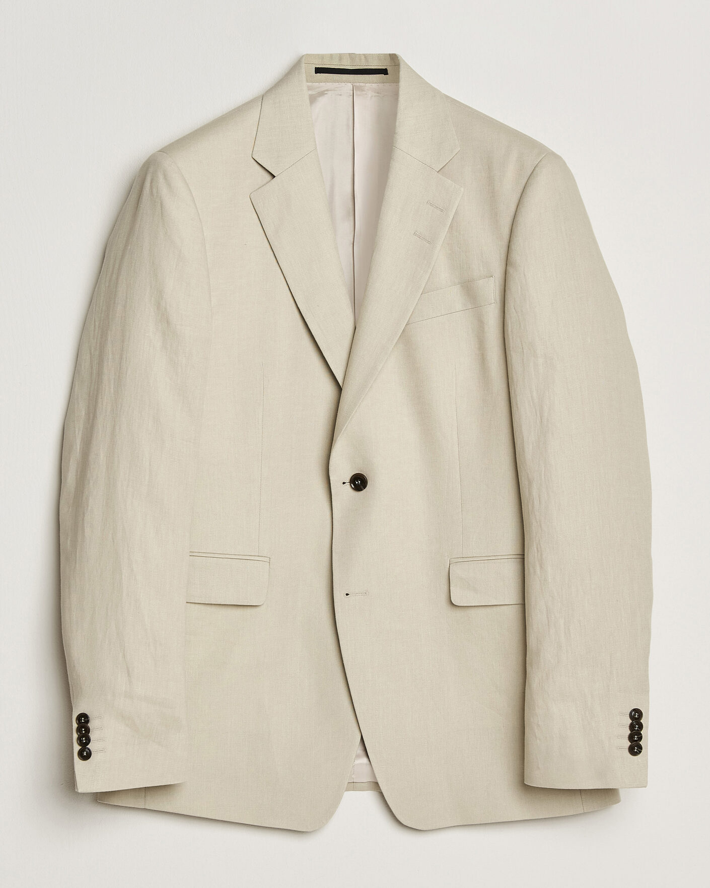 Men | Blazers | Tiger of Sweden | Justin Linen Suit Blazer Cream Sand