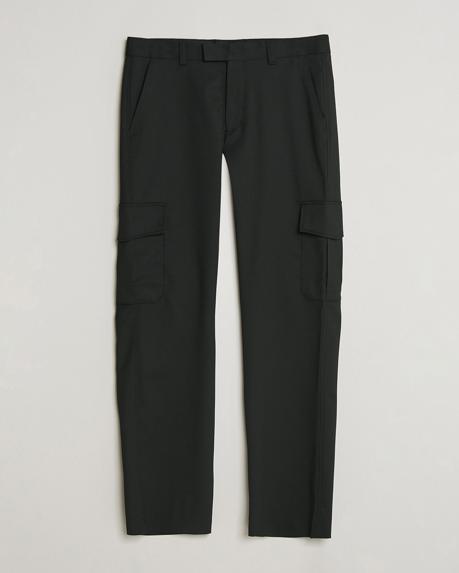 Men | Trousers | Tiger of Sweden | Mend Technical Cargo Trousers Black