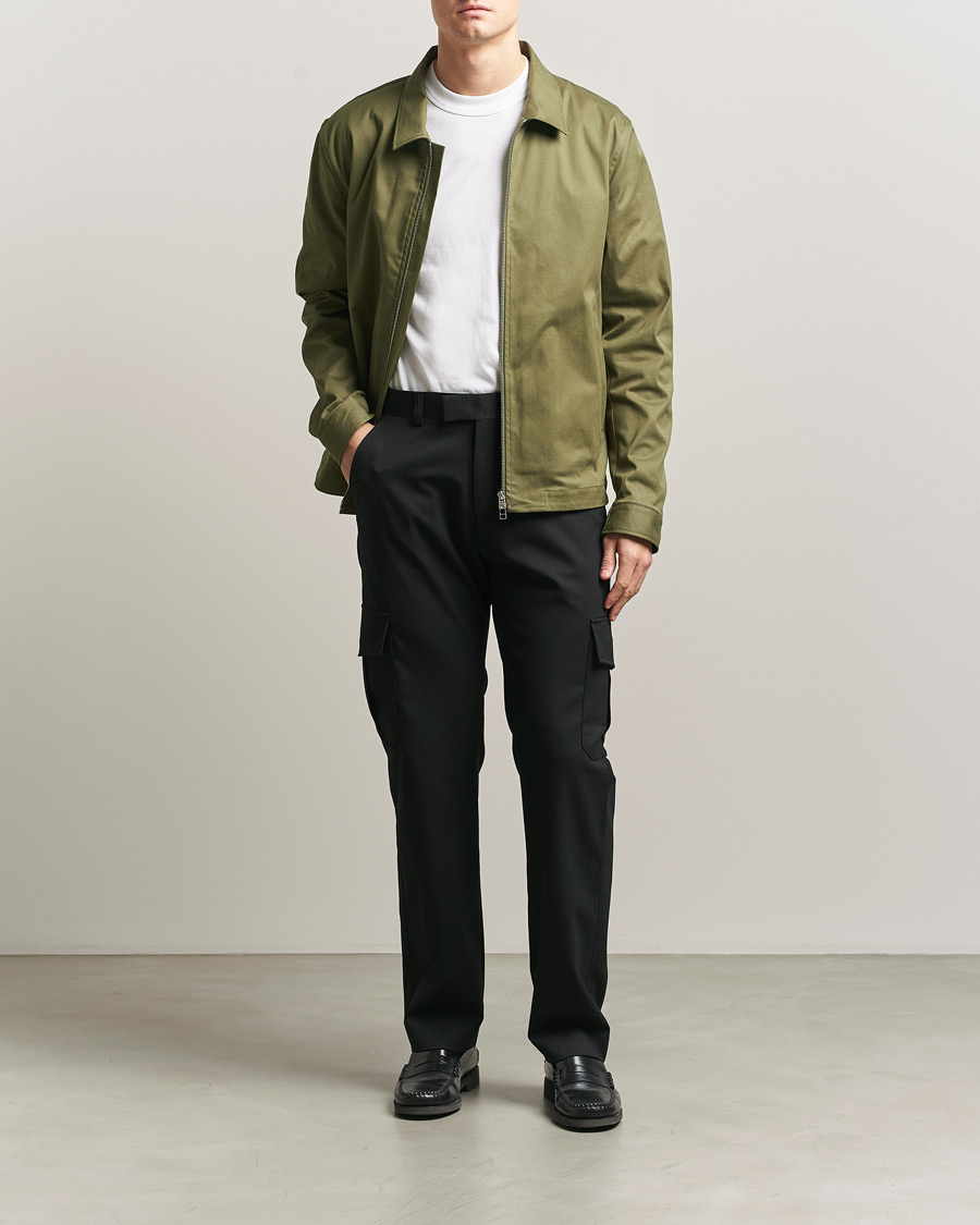 Men | Trousers | Tiger of Sweden | Mend Technical Cargo Trousers Black