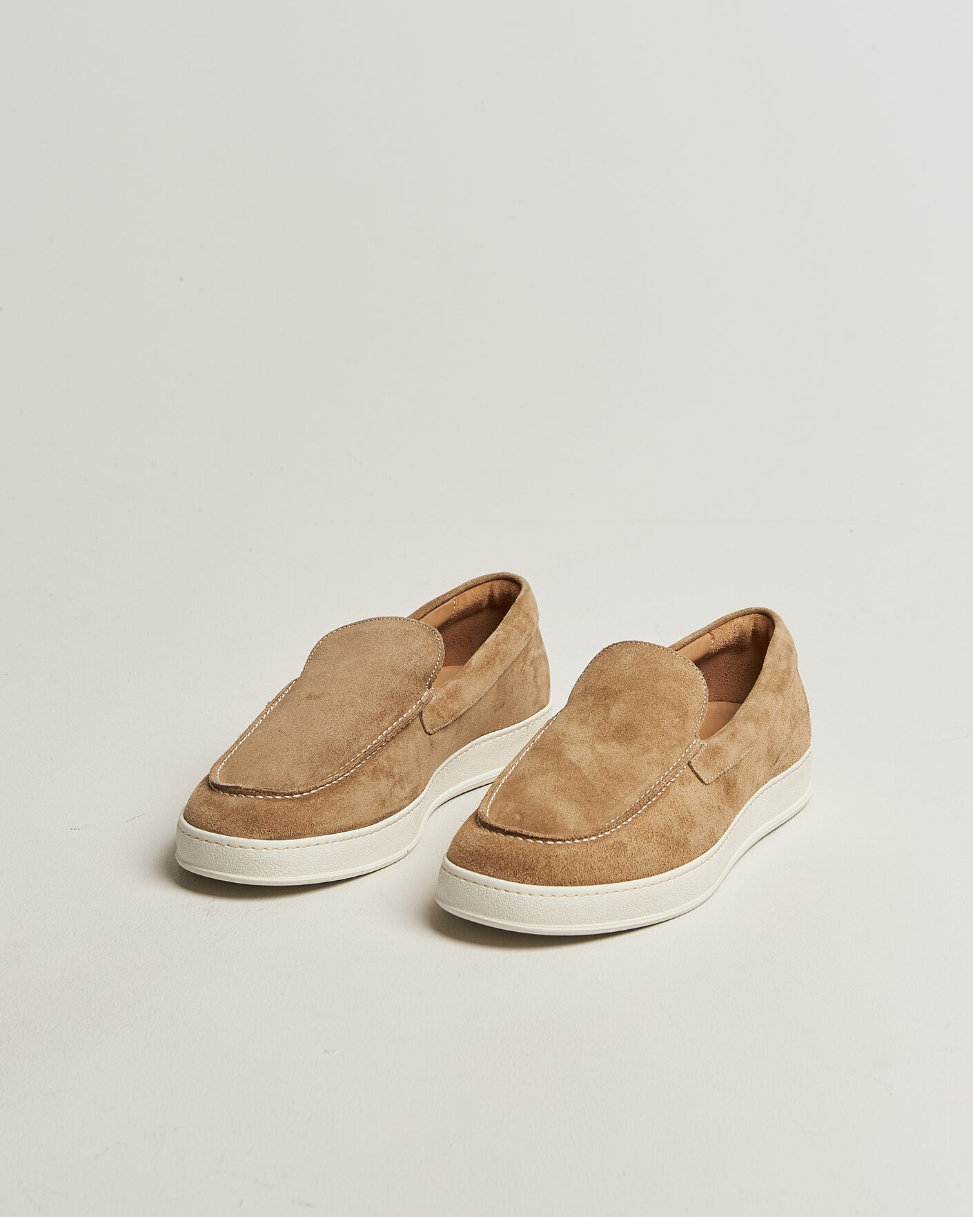 Men | Loafers | Tiger of Sweden | Remis Suede Loafer Umber Brown