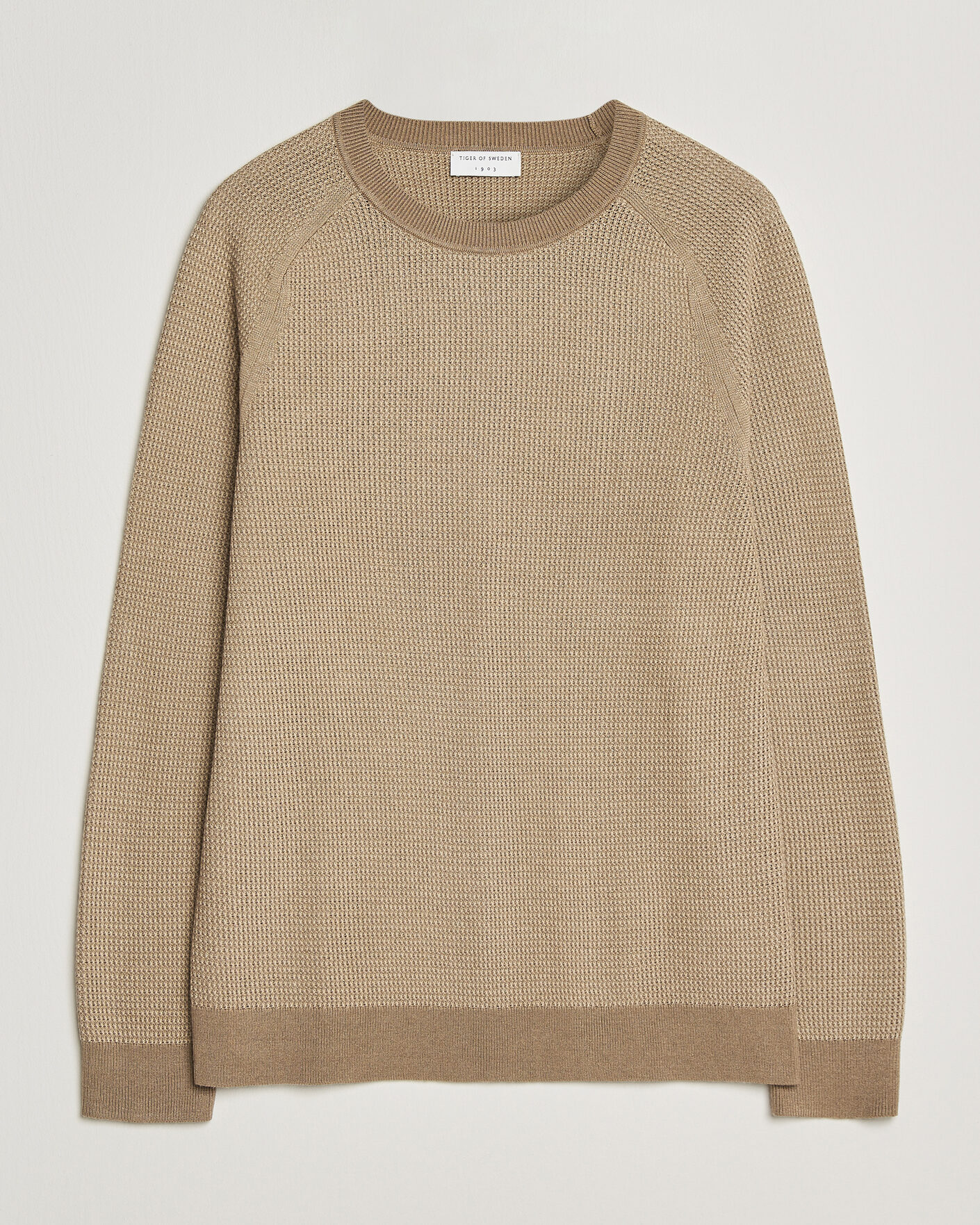 Men | Sweaters & Knitwear | Tiger of Sweden | Martin Knitted Sweater Umber Brown