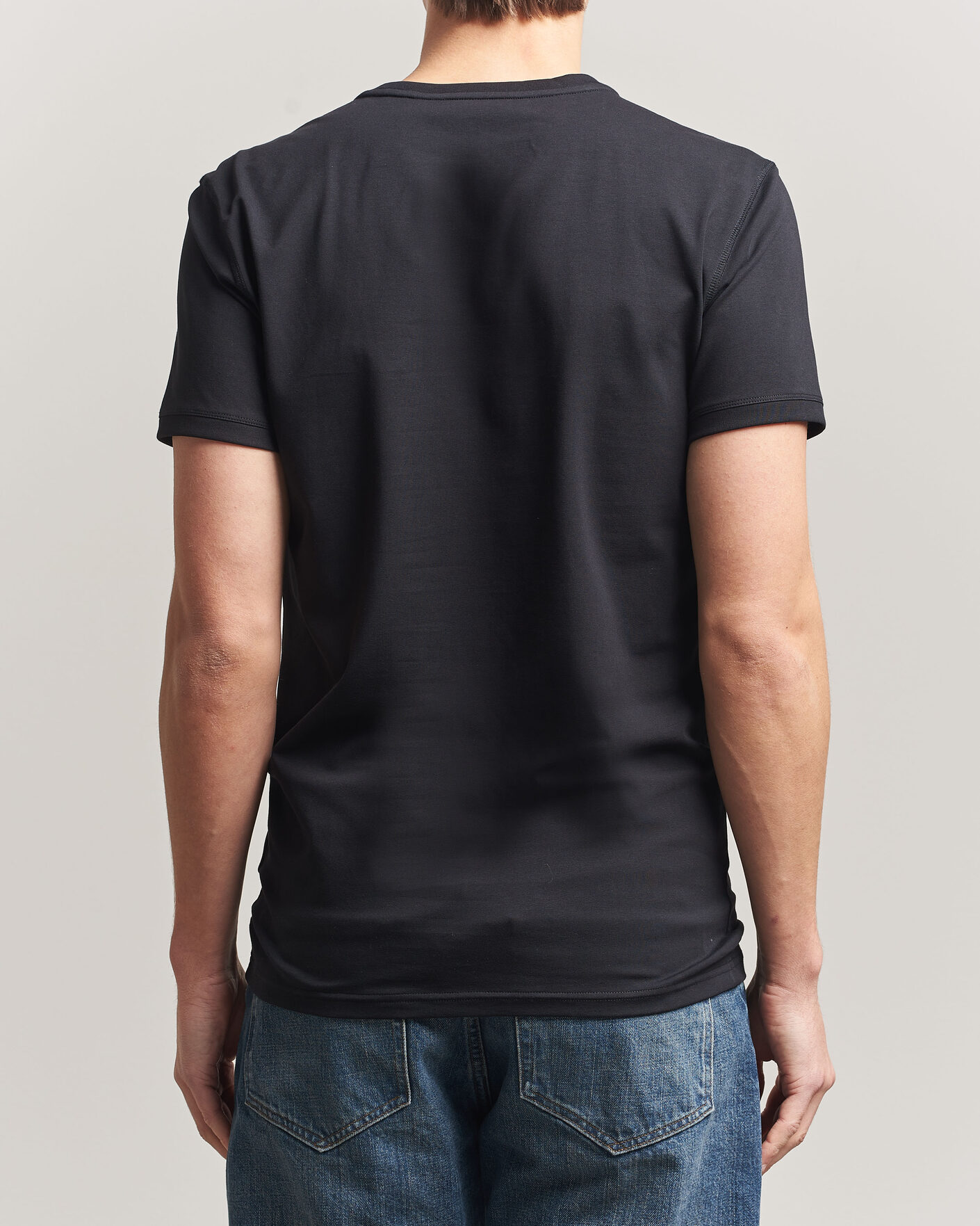Men | T-Shirts | Tiger of Sweden | Heimdal 2-Pack Crew Neck T-Shirt Black