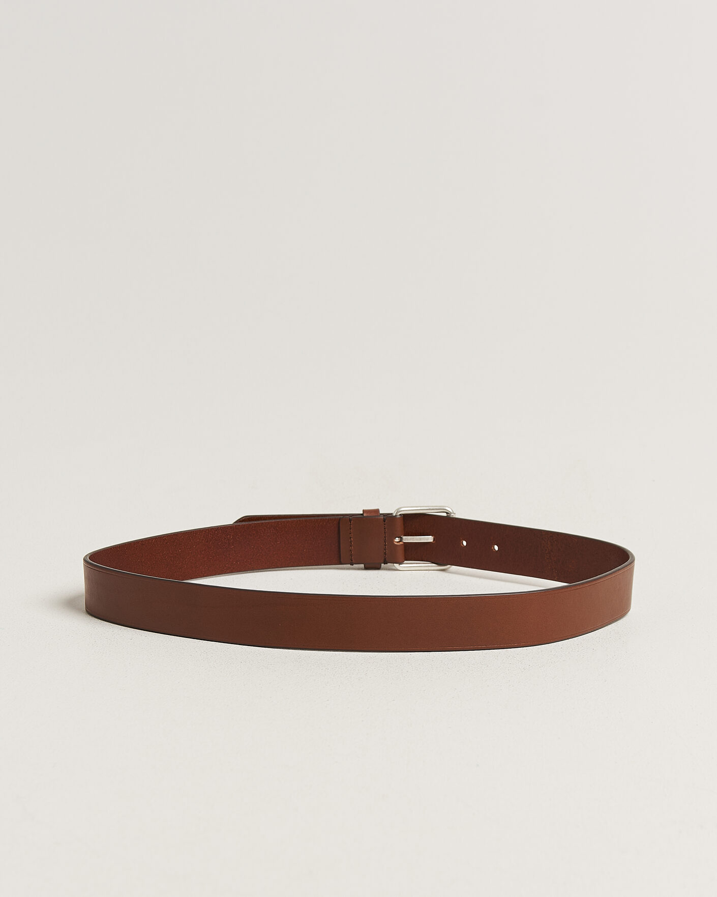 Men | Belts | Tiger of Sweden | Labori Leather Belt Dark Brown