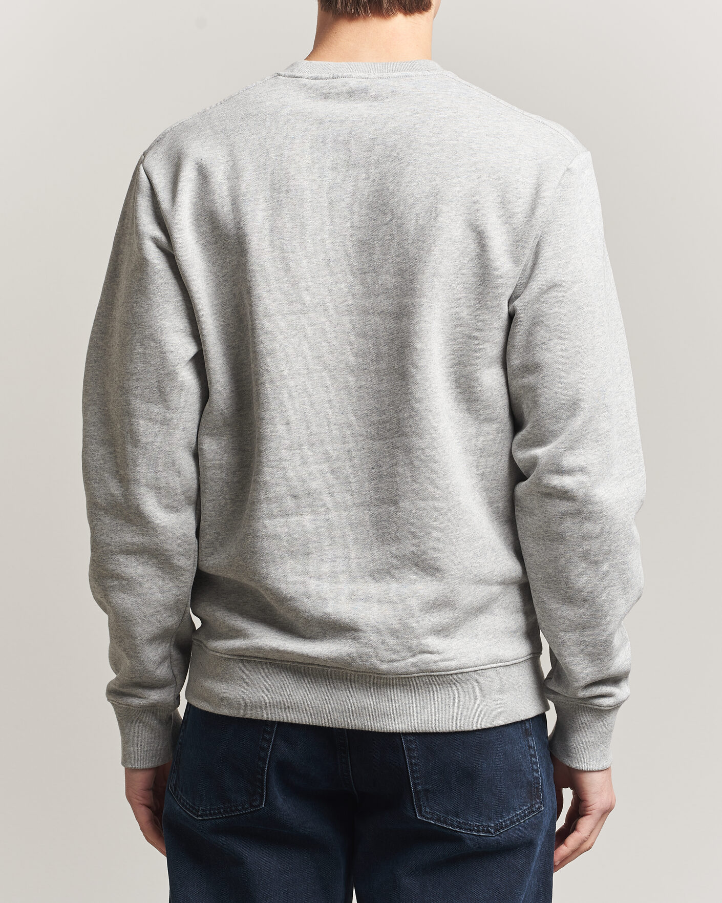 Men | Sweaters & Knitwear | Tiger of Sweden | Emerson Crew Neck Sweatshirt Grey Melange