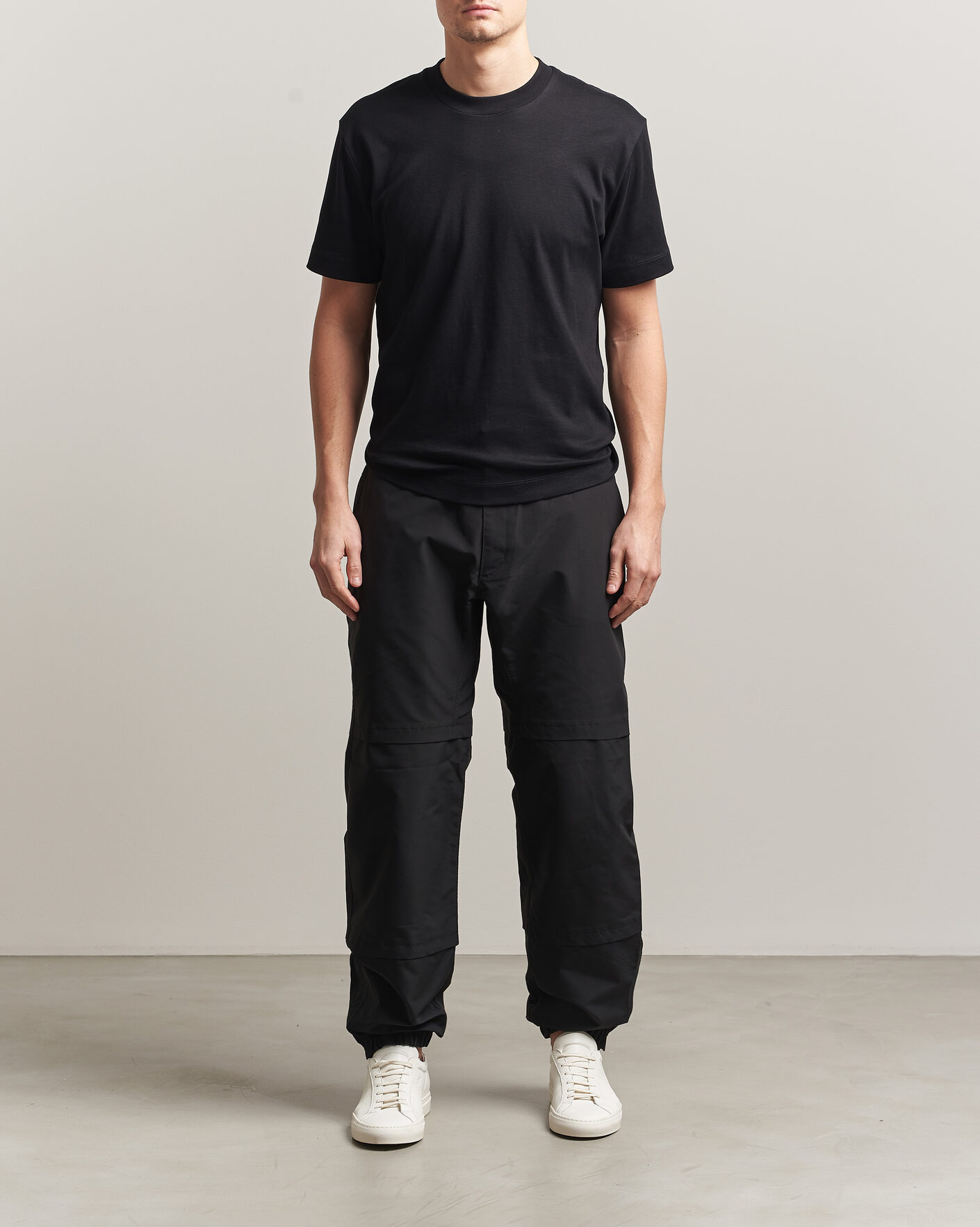 Men | Trousers | Filippa K | Nico Track Trousers Black