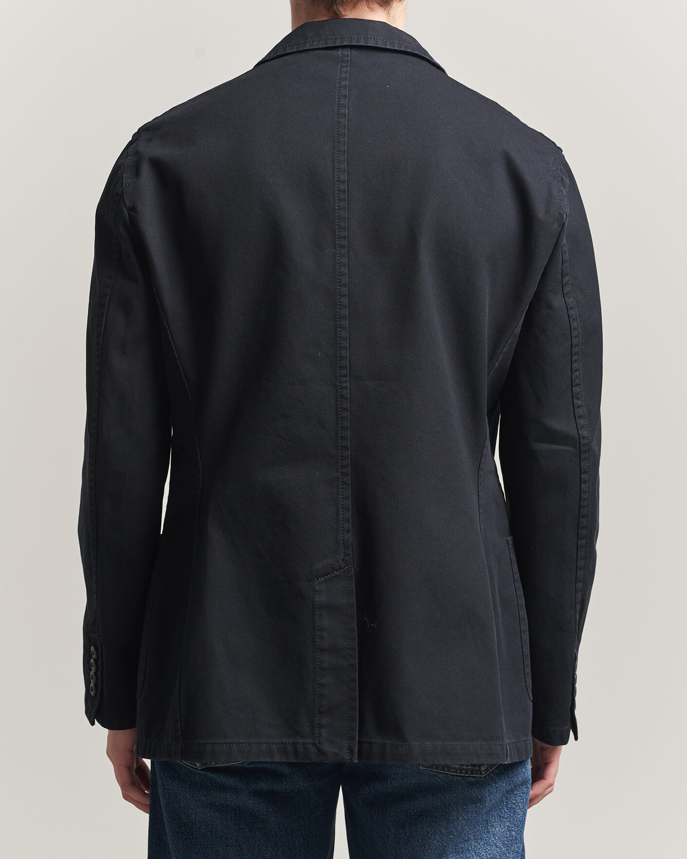 Men | Blazers | Filippa K | Christopher Cotton Blazer Black