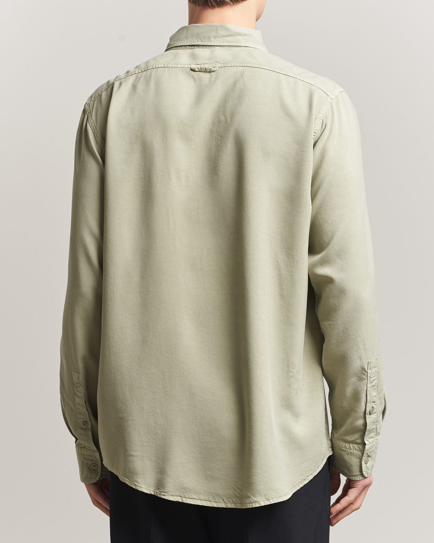 Men | Shirts | Filippa K | Zack Lyocell Shirt Light Green