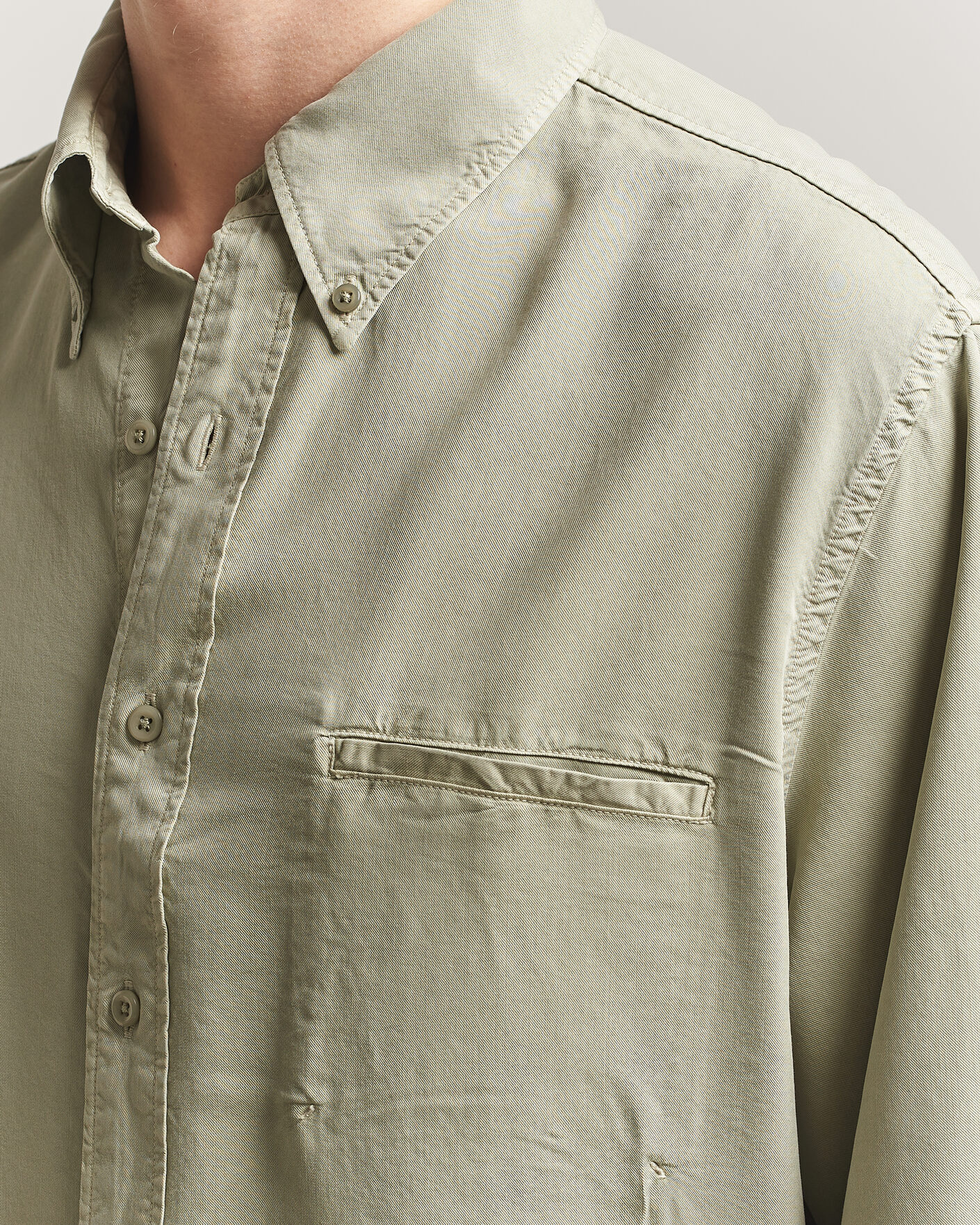 Men | Shirts | Filippa K | Zack Lyocell Shirt Light Green