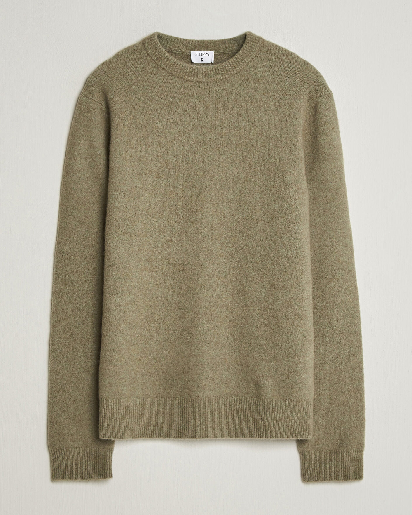 Men | Sweaters & Knitwear | Filippa K | Yak Knitted Sweater Light Green