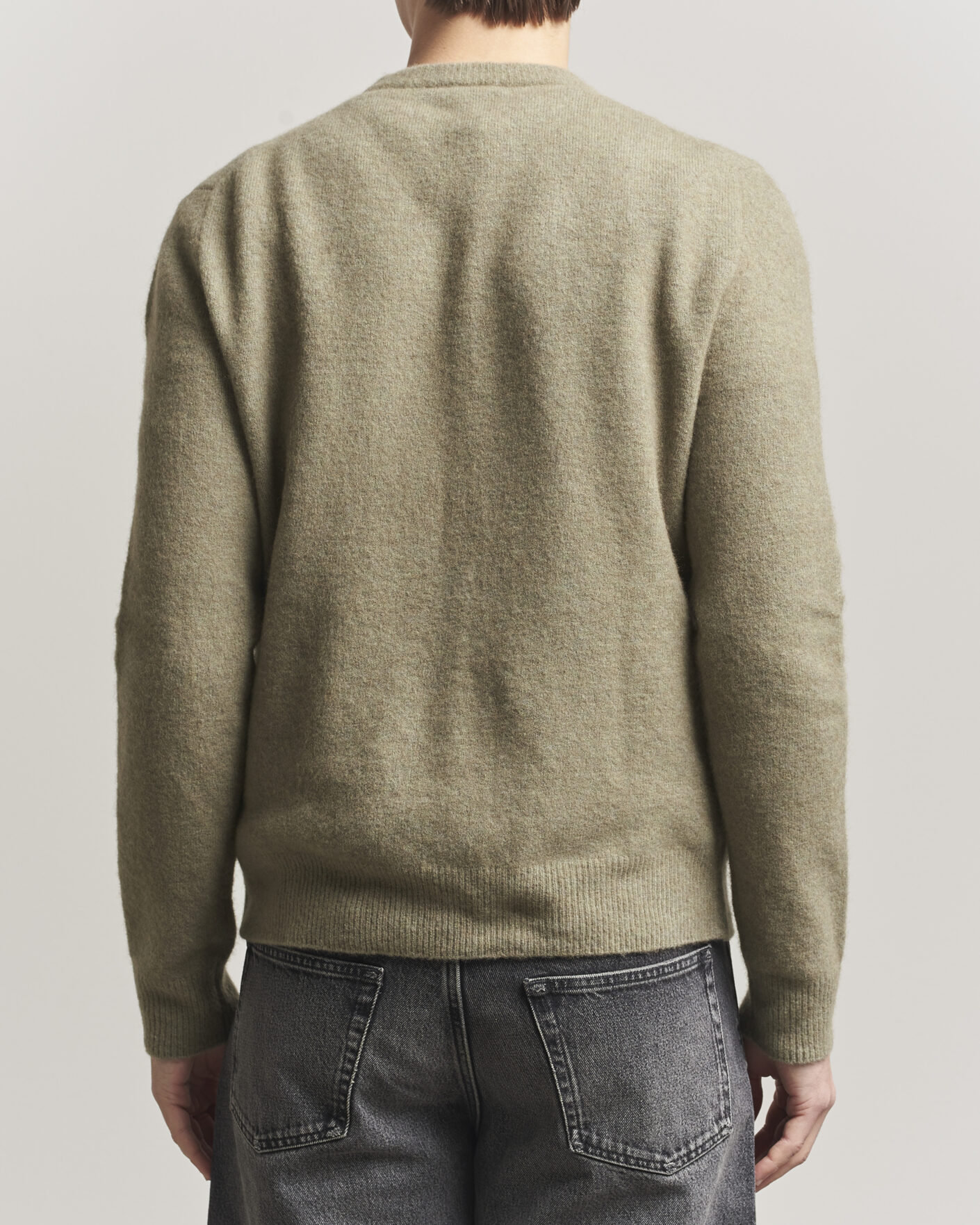 Men | Sweaters & Knitwear | Filippa K | Yak Knitted Sweater Light Green