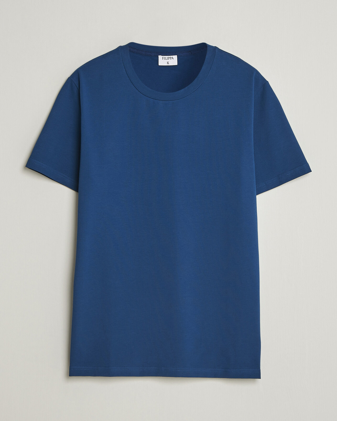 Men | T-Shirts | Filippa K | Soft Lycra T-Shirt Night Teal