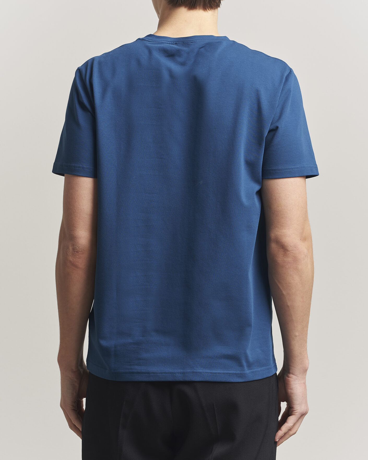 Men | T-Shirts | Filippa K | Soft Lycra T-Shirt Night Teal