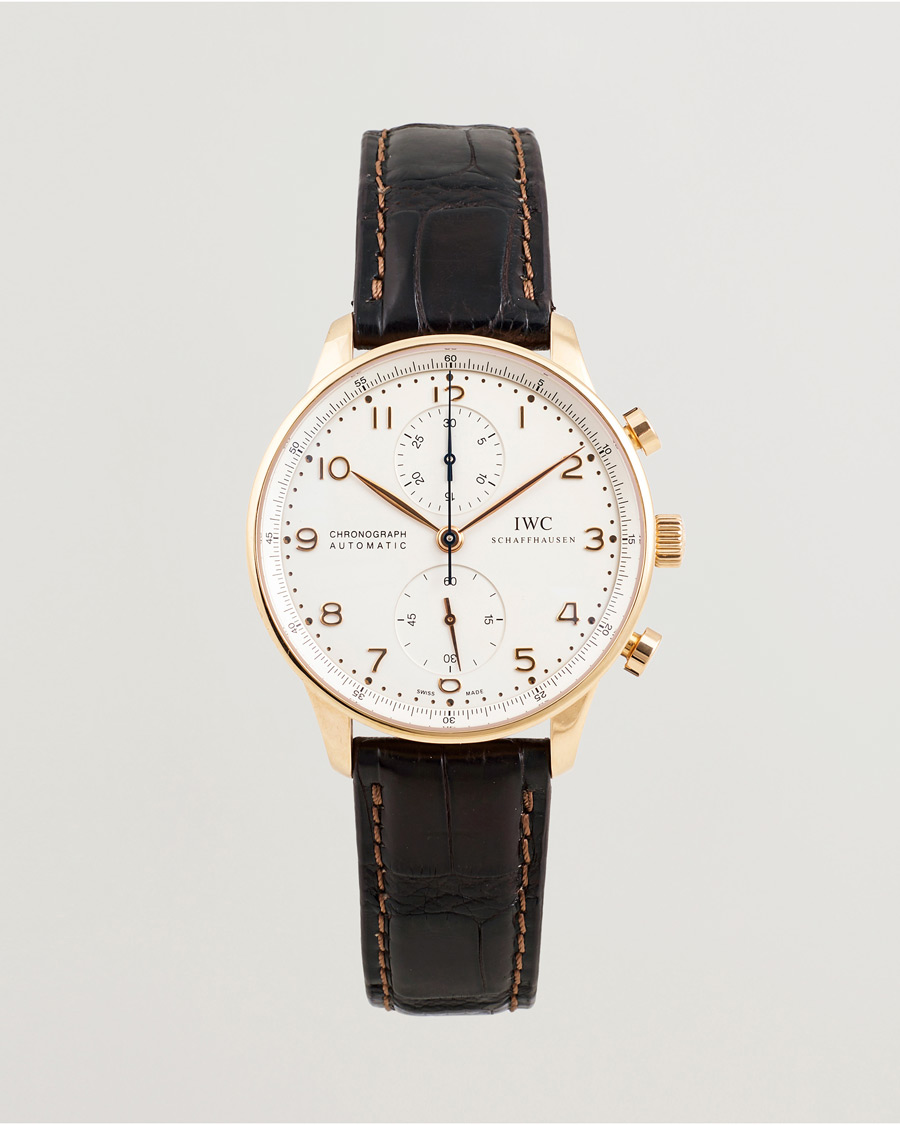 Men | Pre-Owned & Vintage Watches | IWC Pre-Owned | Portuguese Chronograph 18K