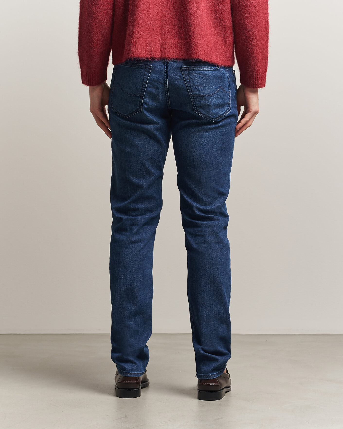 Men | Jeans | Jacob Cohën | Bard Slim Fit Stretch Jeans Mid Blue