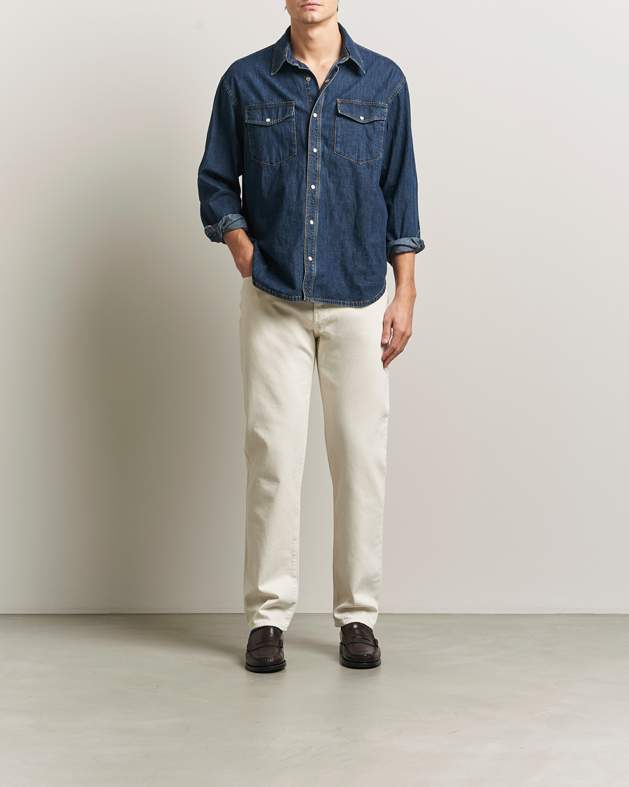 Men | Jeans | Jacob Cohën | Edos Regular Straight Fit Bull Denim Jeans White