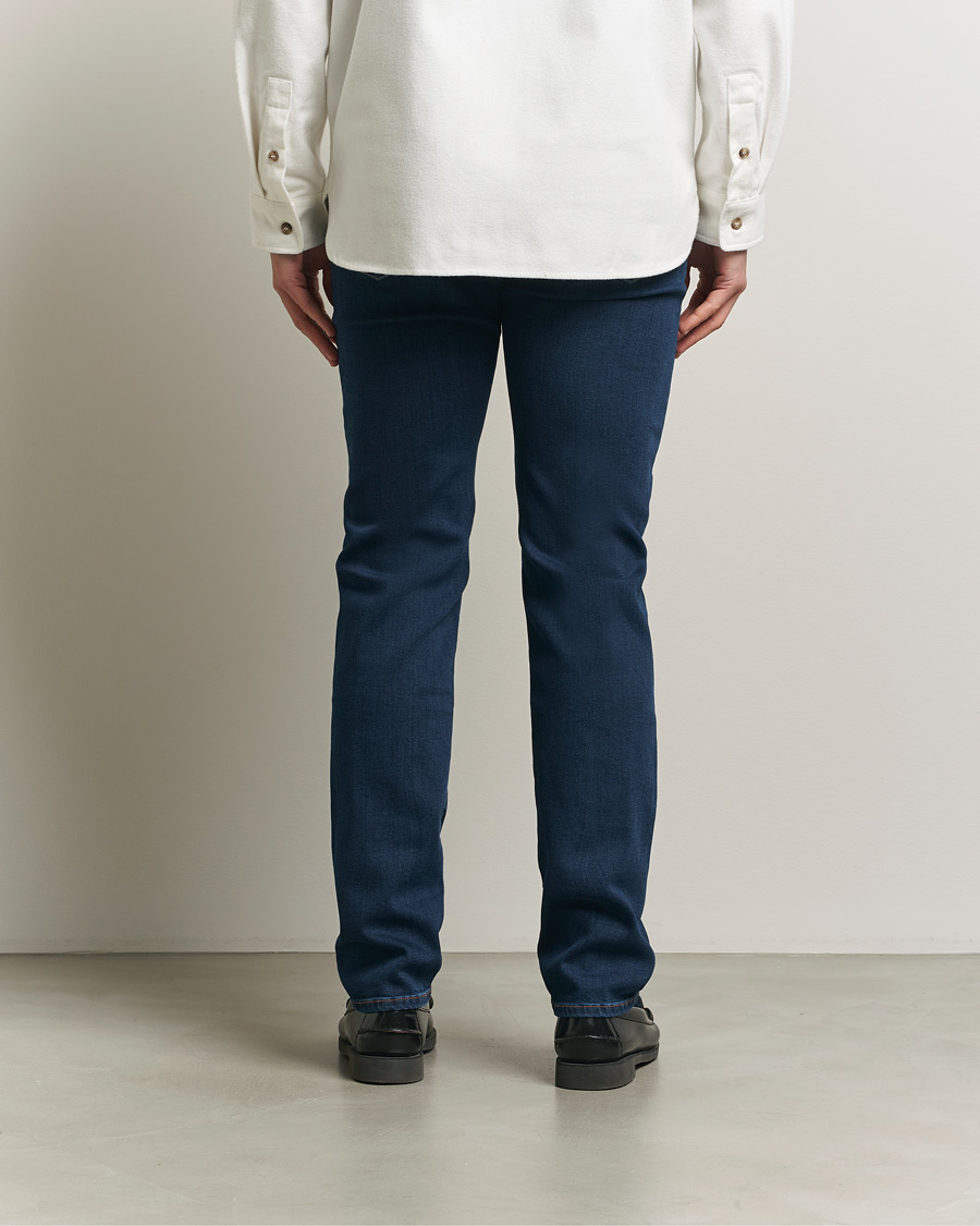 Men | Trousers | Jacob Cohën | Bard Slim Fit Stretch Jeans Dark Blue