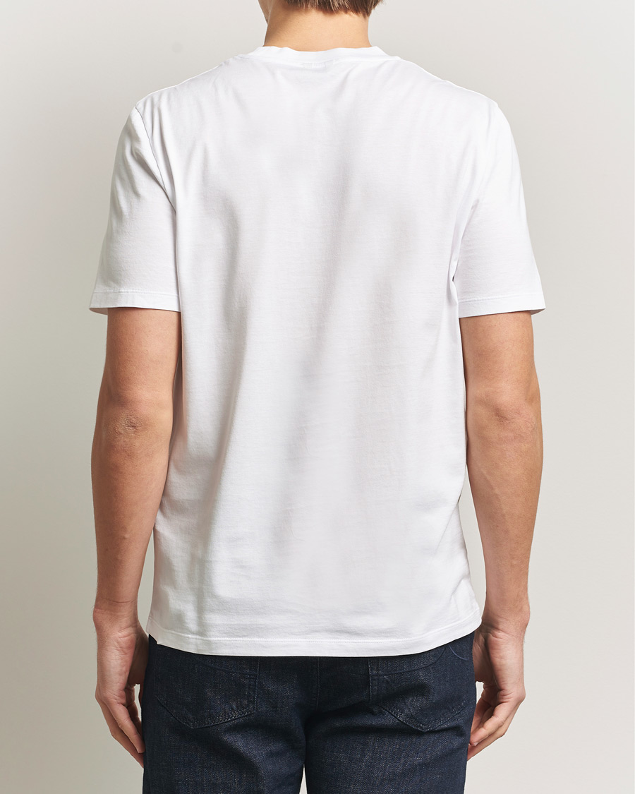 Men | T-Shirts | Jacob Cohën | Cotton Logo T-Shirt White