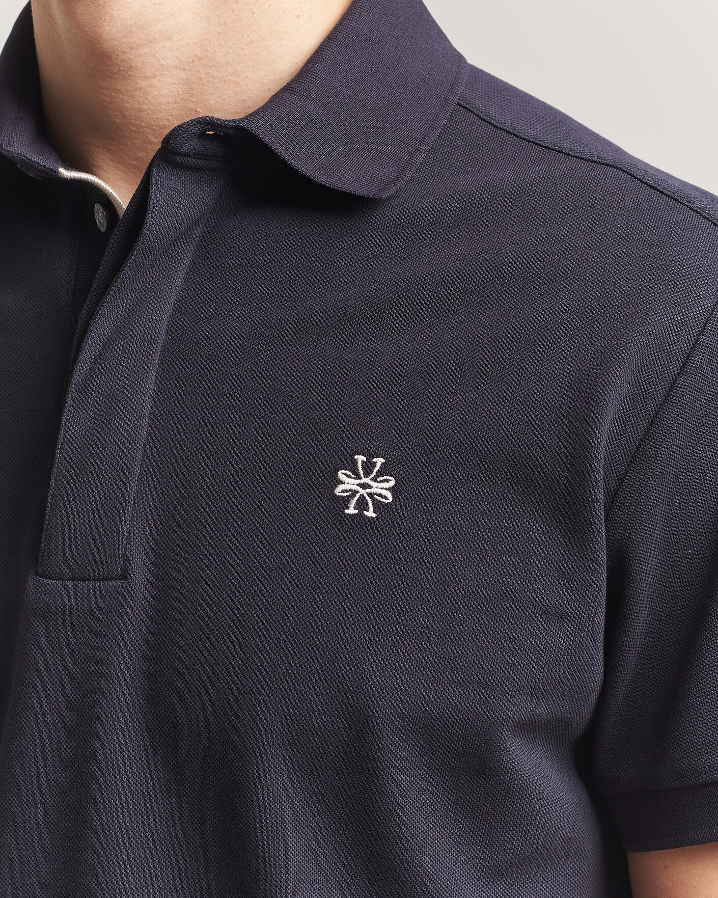 Men | Polo Shirts | Jacob Cohën | Cotton Polo Piquet Navy Blue