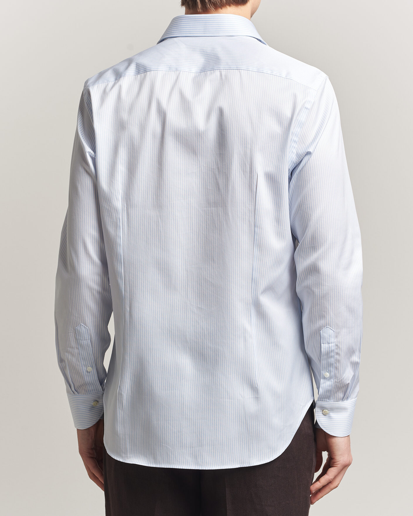 Men | Shirts | Canali | Slim Fit Impeccabile Shirt Light Blue Stripe