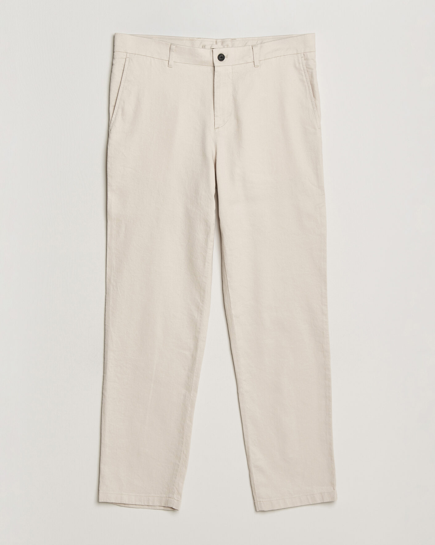 Men | Trousers | J.Lindeberg | Logan Stretch Linen Pants Moonbeam