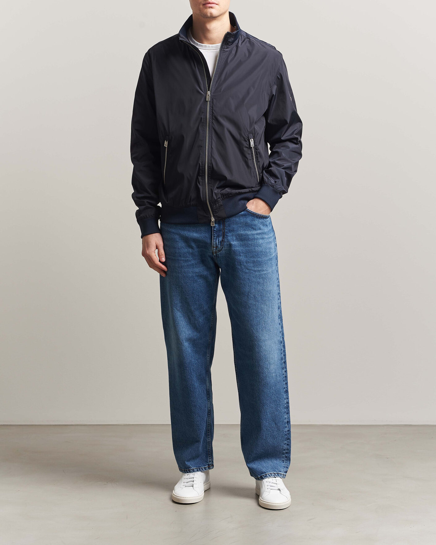 J.Lindeberg Kevin Poly Jacket JL Navy at CareOfCarl.com