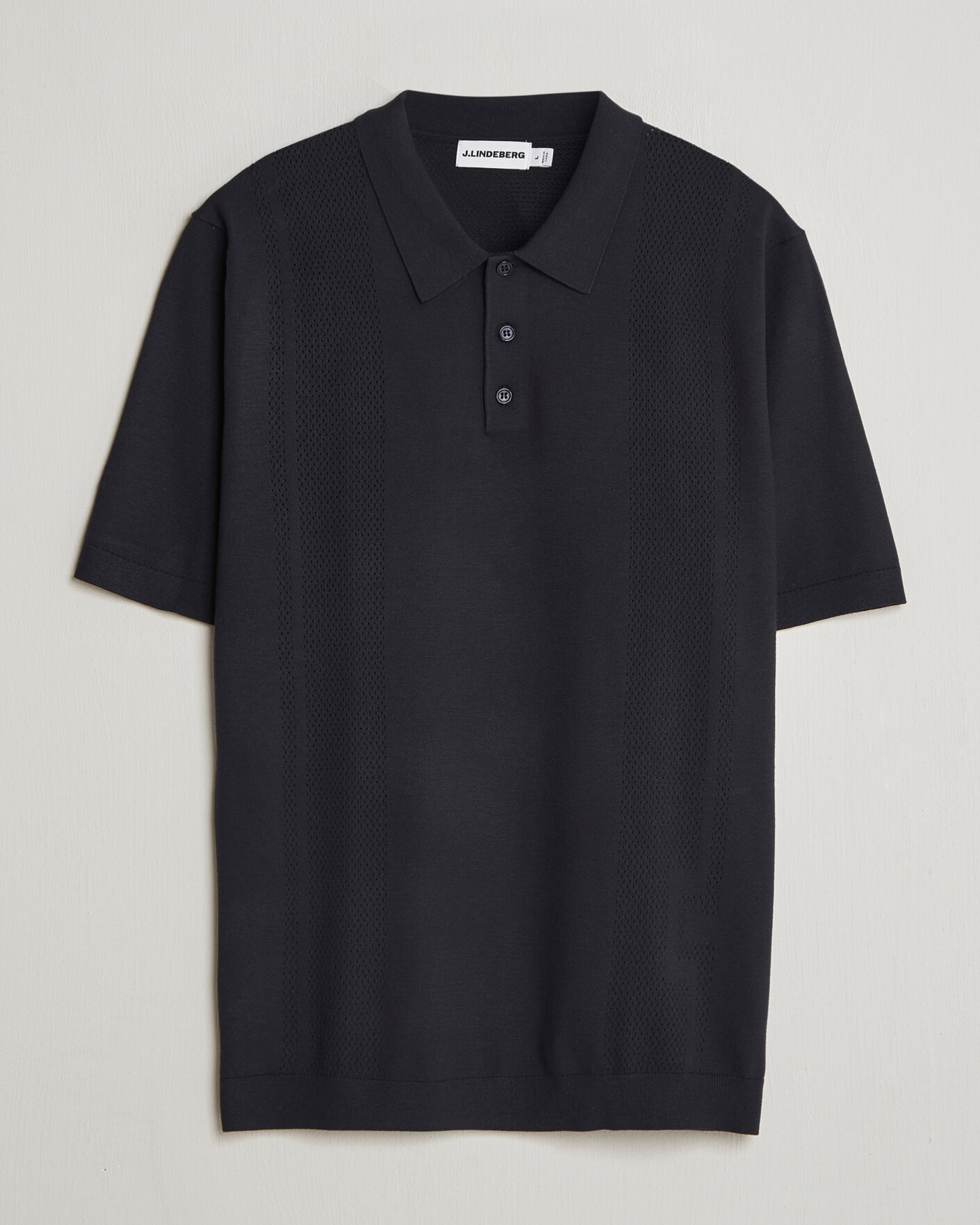 Men | Polo Shirts | J.Lindeberg | Reymond Knit Polo JL Navy