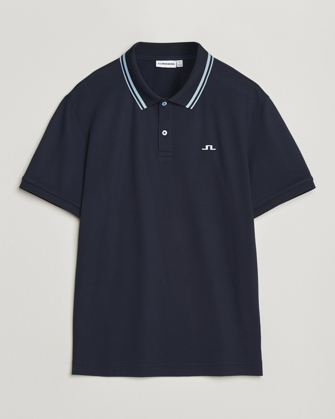 Men | Polo Shirts | J.Lindeberg | Joey Tipping Polo JL Navy