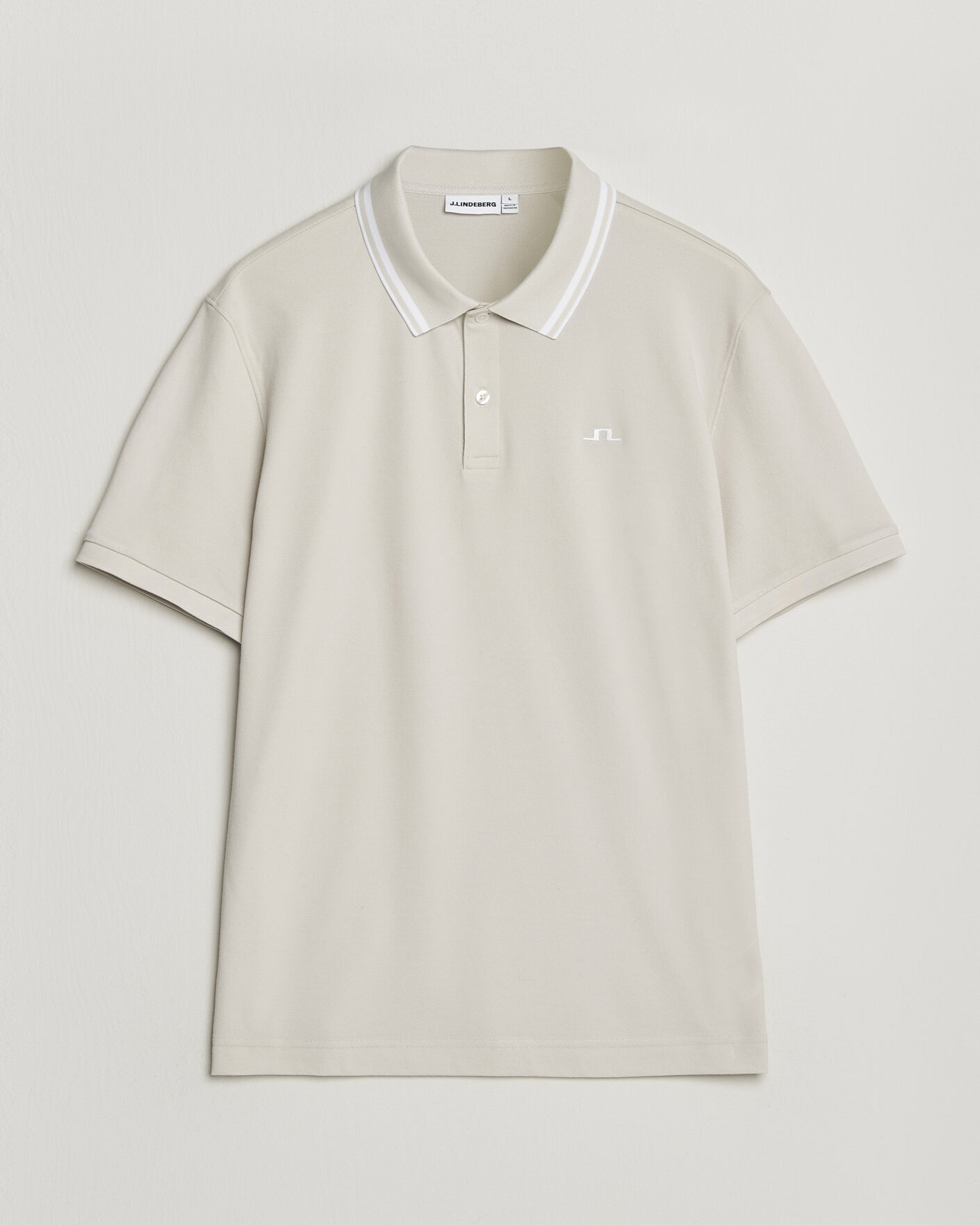Men | Polo Shirts | J.Lindeberg | Joey Tipping Polo Moonbeam