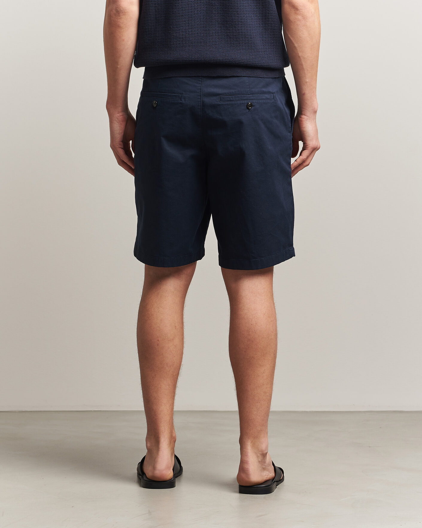 Men | Shorts | J.Lindeberg | Shane Cotton Stretch Shorts JL Navy