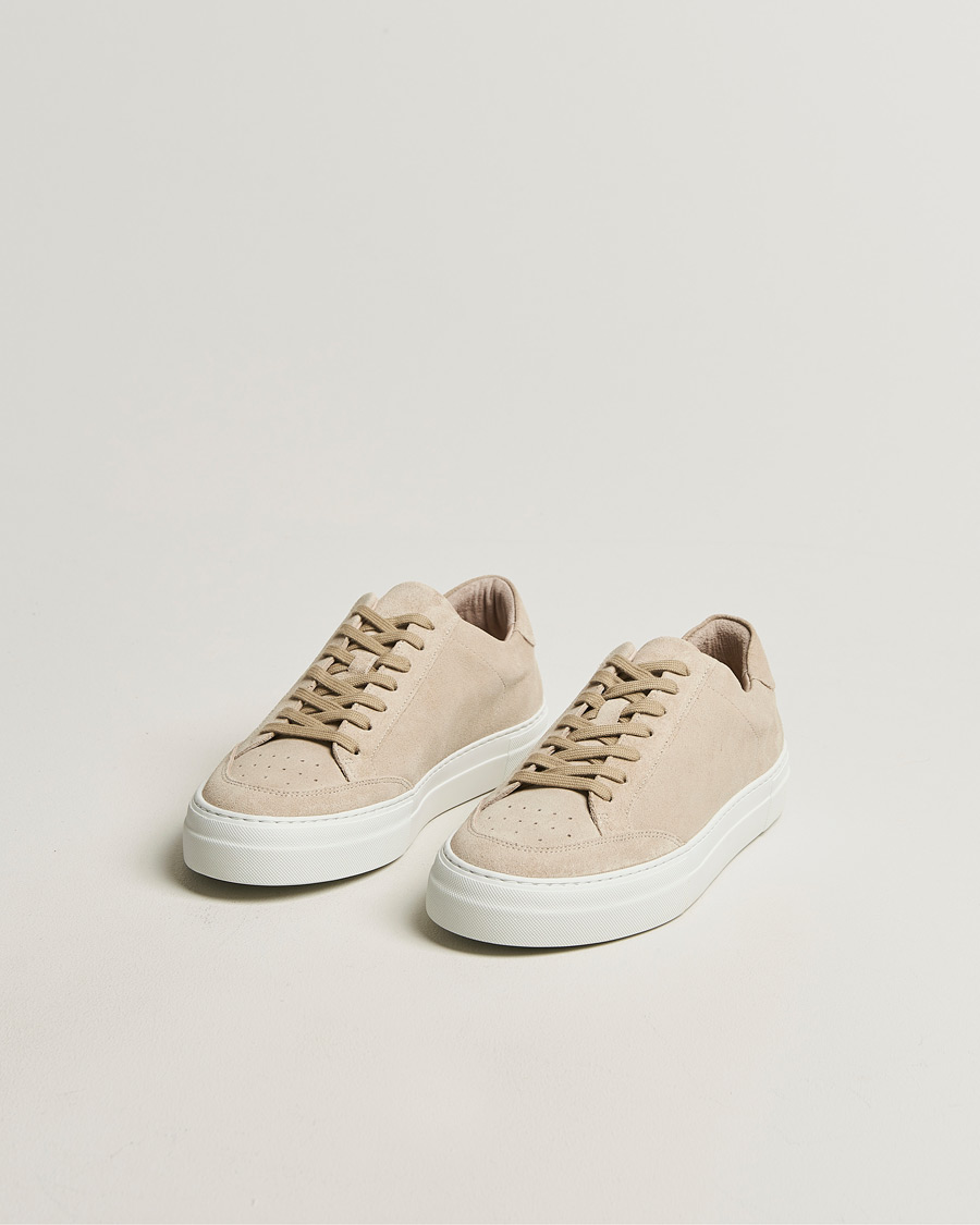 Men | Sneakers | J.Lindeberg | Art Signature Suede Sneaker Moonbeam