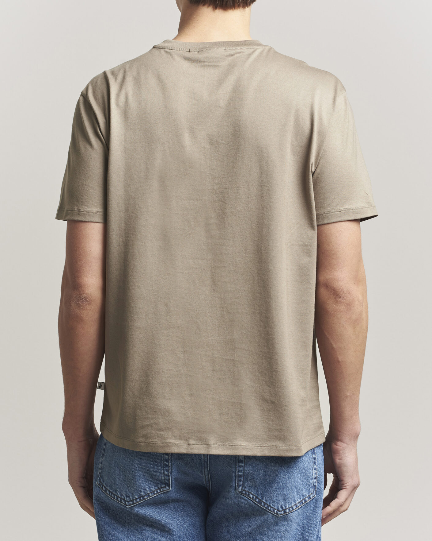 Men | T-Shirts | J.Lindeberg | Sid Basic T-Shirt Brindle