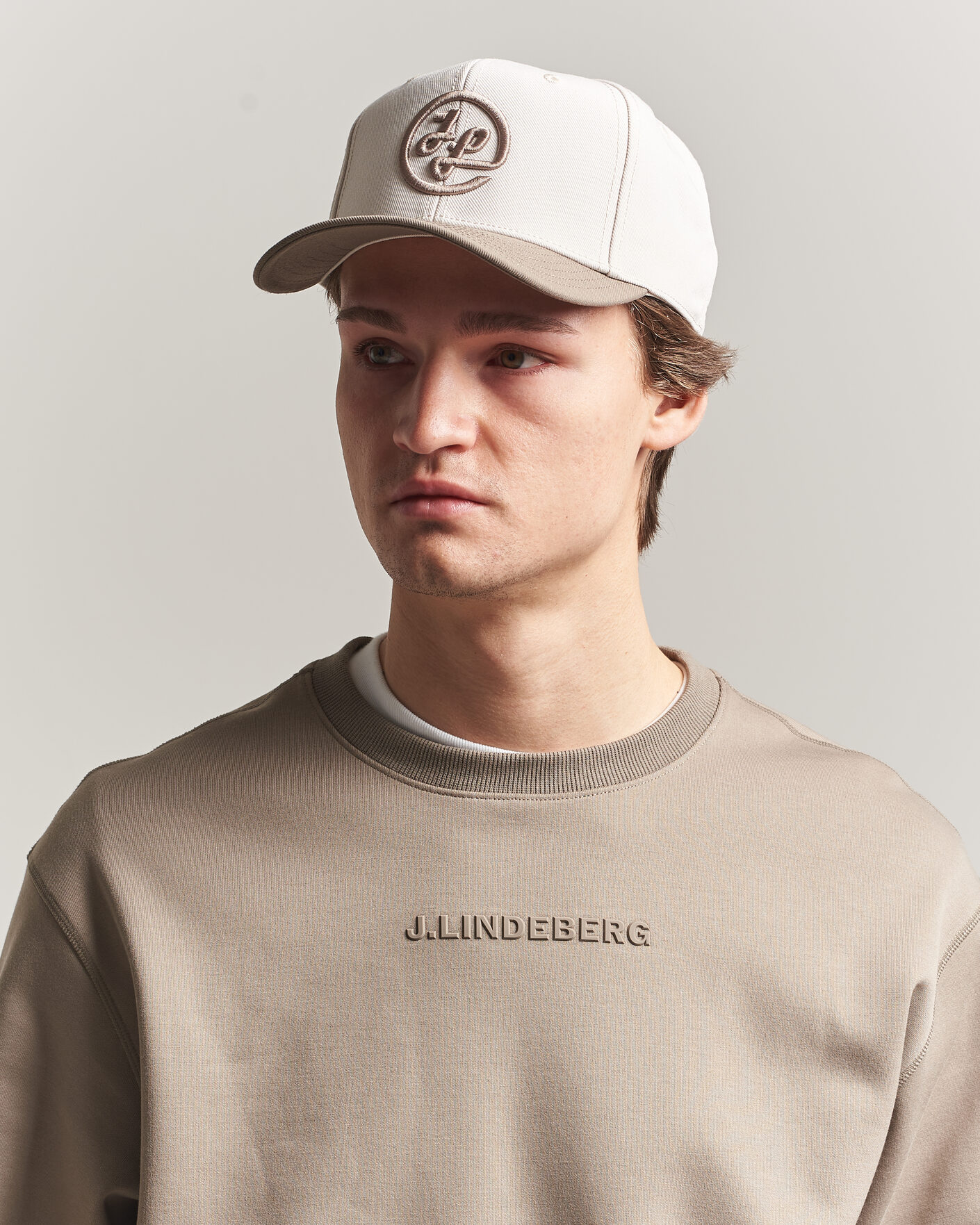 Men | Hats & Caps | J.Lindeberg | Caddie Cap Moonbeam