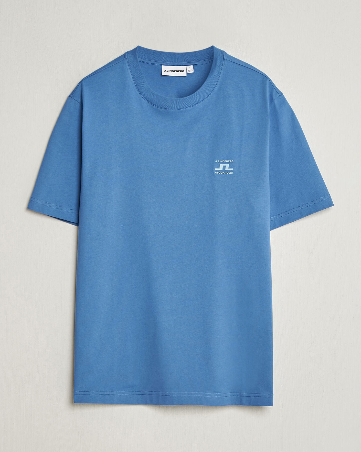 J.Lindeberg Parcie T-Shirt Federal Blue at CareOfCarl.com