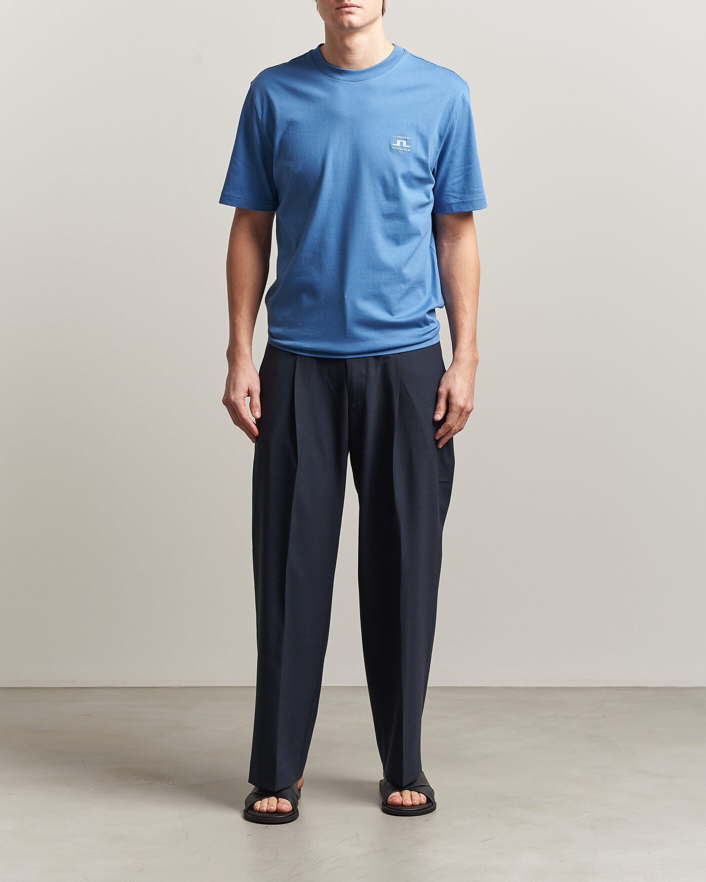 Men | T-Shirts | J.Lindeberg | Parcie T-Shirt Federal Blue