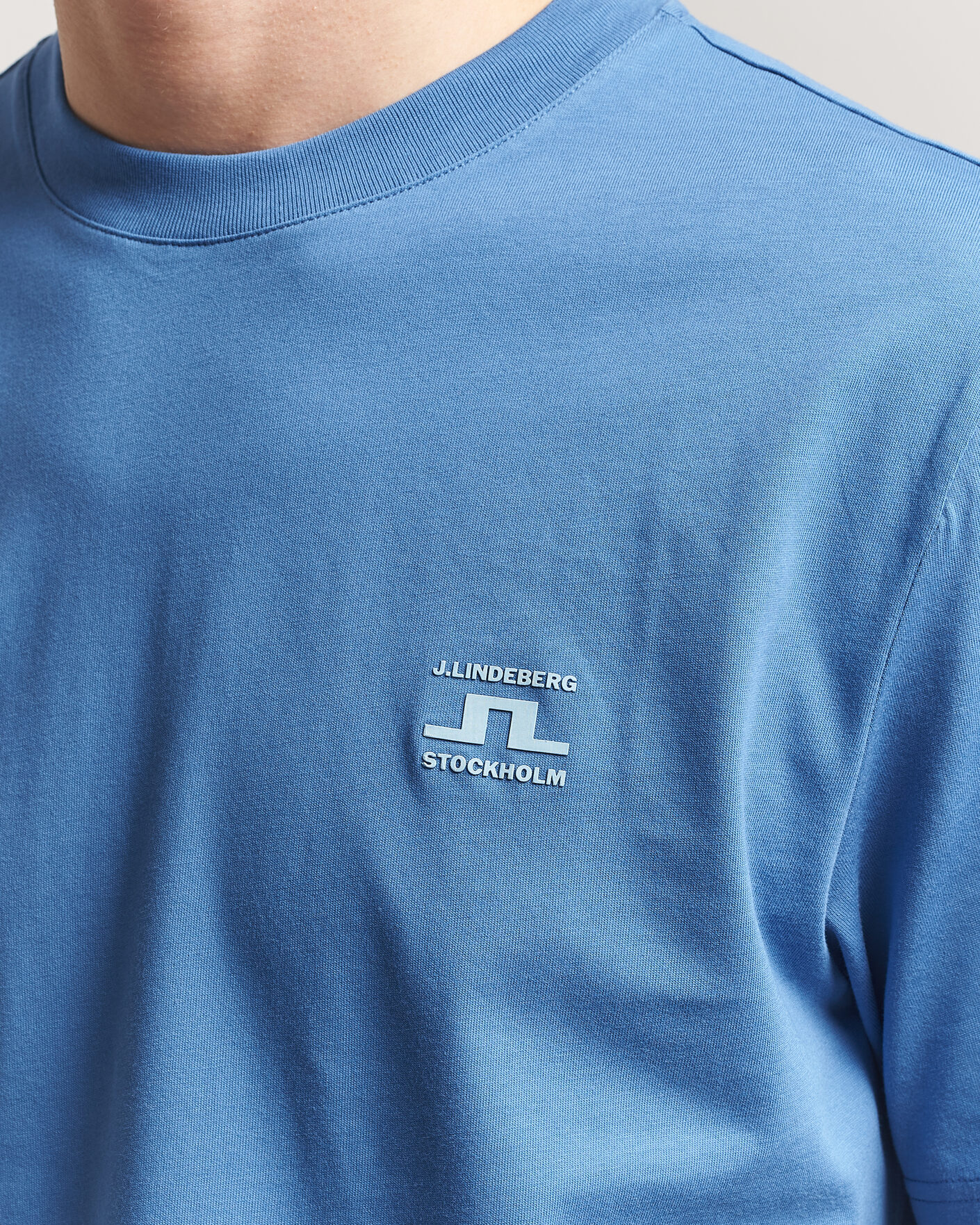 Men | T-Shirts | J.Lindeberg | Parcie T-Shirt Federal Blue