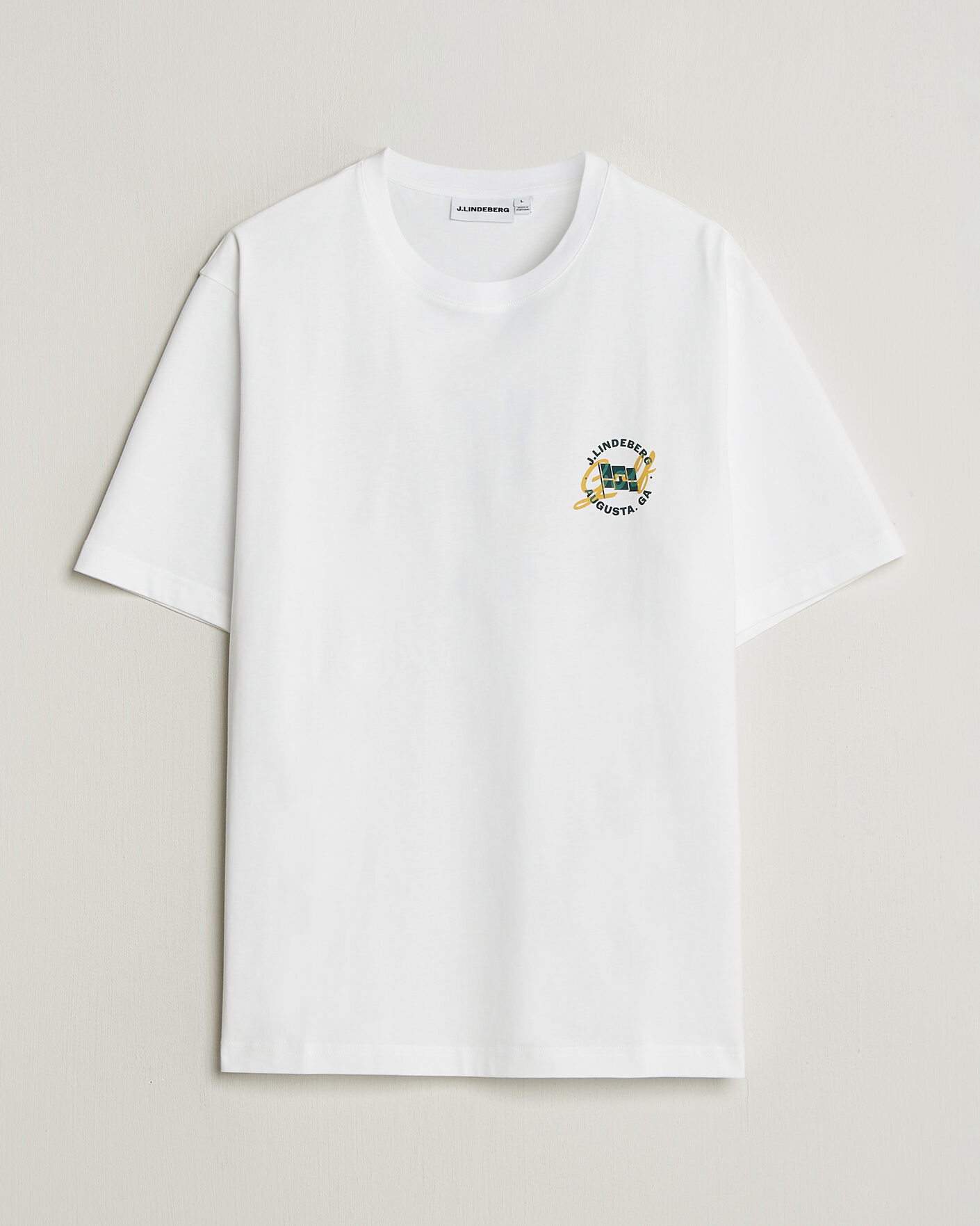 Men | T-Shirts | J.Lindeberg | Parcie Masters Tour T-Shirt White