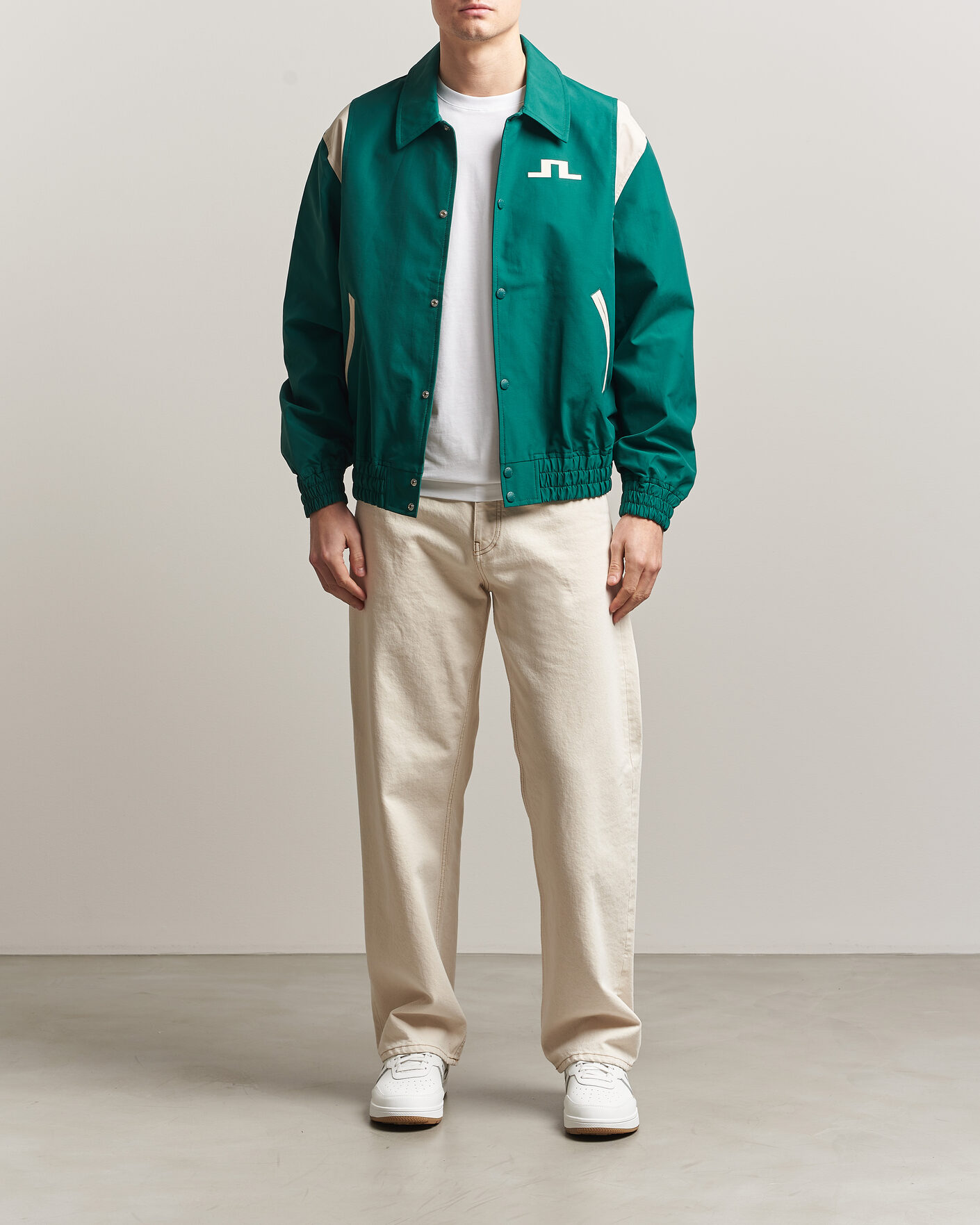 Men | Coats & Jackets | J.Lindeberg | Bridger Tour Jacket Forest Biome