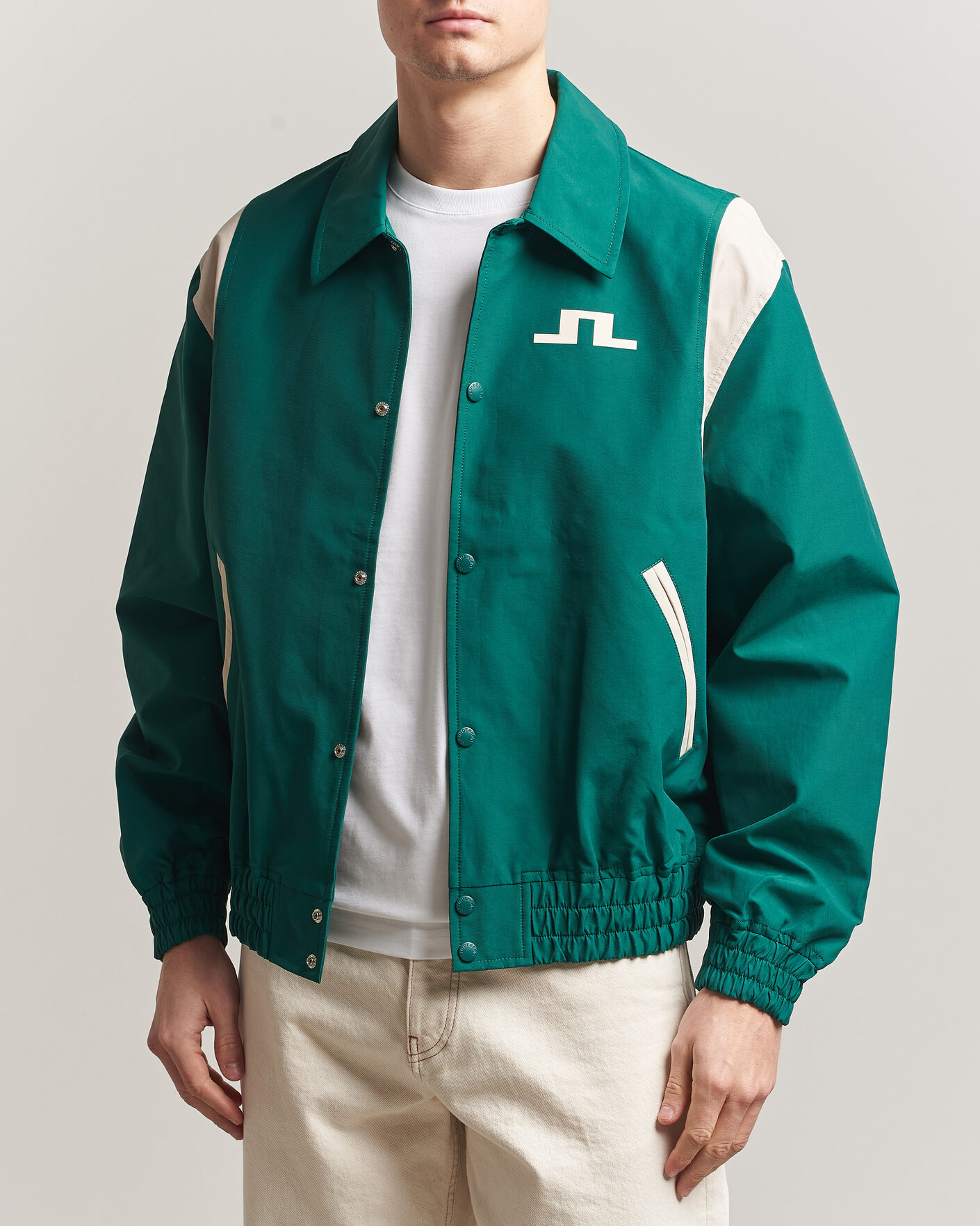 Men | Coats & Jackets | J.Lindeberg | Bridger Tour Jacket Forest Biome