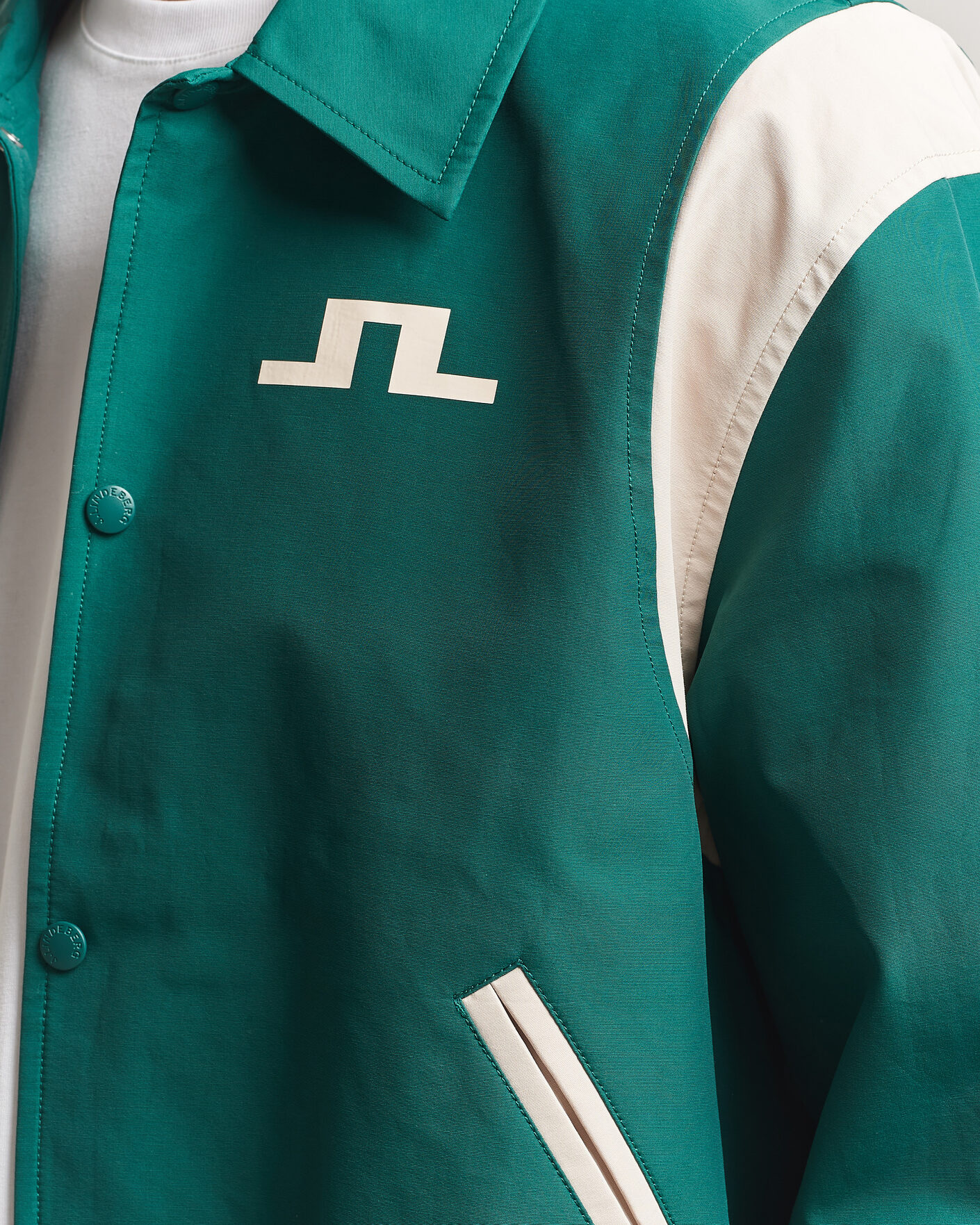 Men | Coats & Jackets | J.Lindeberg | Bridger Tour Jacket Forest Biome