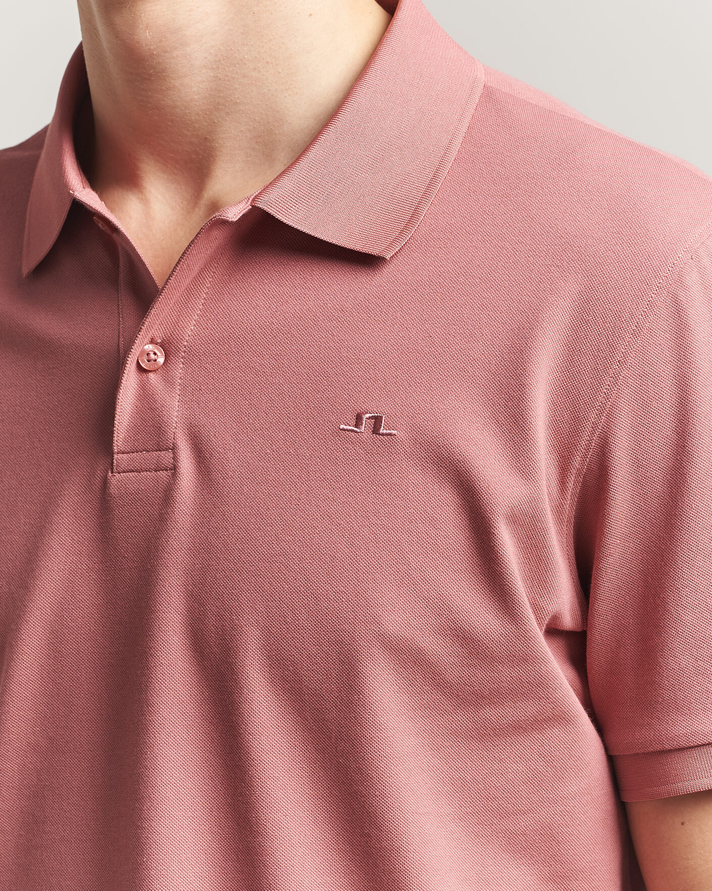 Men | Polo Shirts | J.Lindeberg | Verse Polo Withered Rose