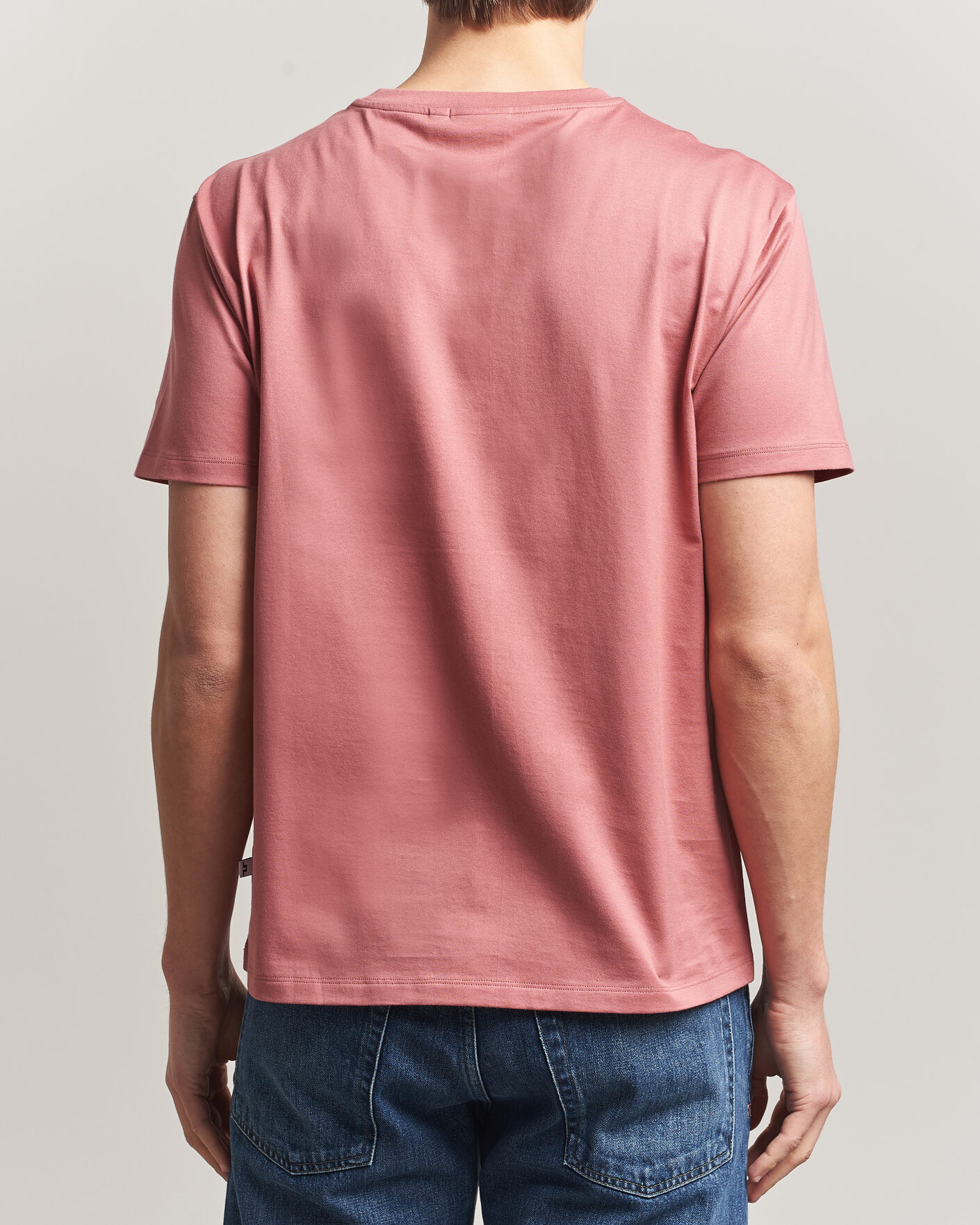 Men | T-Shirts | J.Lindeberg | Sid Basic T-Shirt Withered Rose