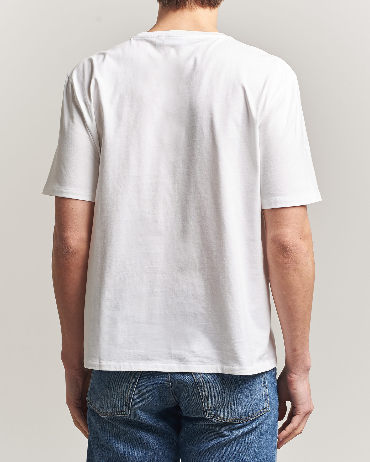 Men | T-Shirts | J.Lindeberg | Alpha T-Shirt White